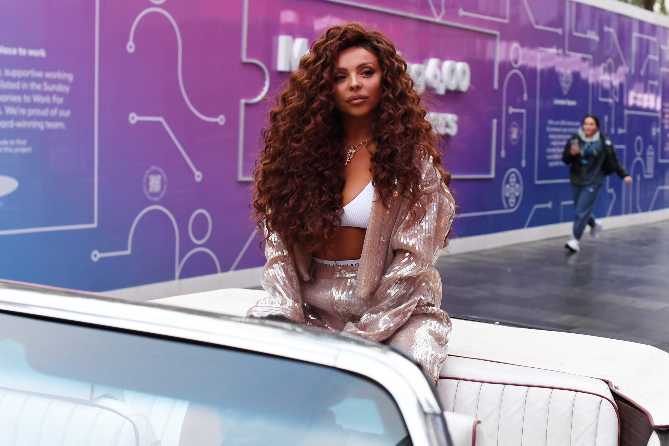 Jesy Nelson promoting her first single