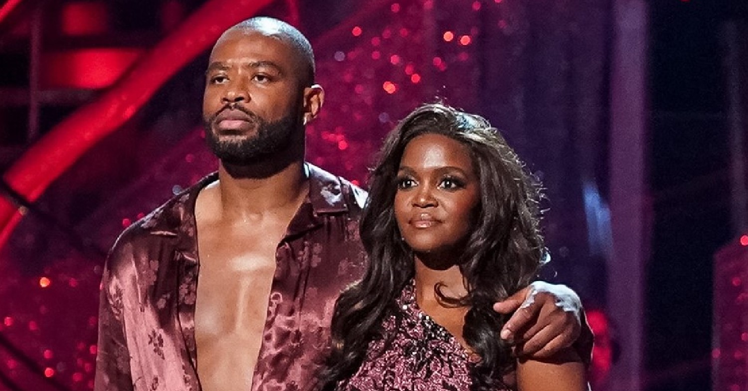 Ugo Monye and Oti Mabuse on Strictly