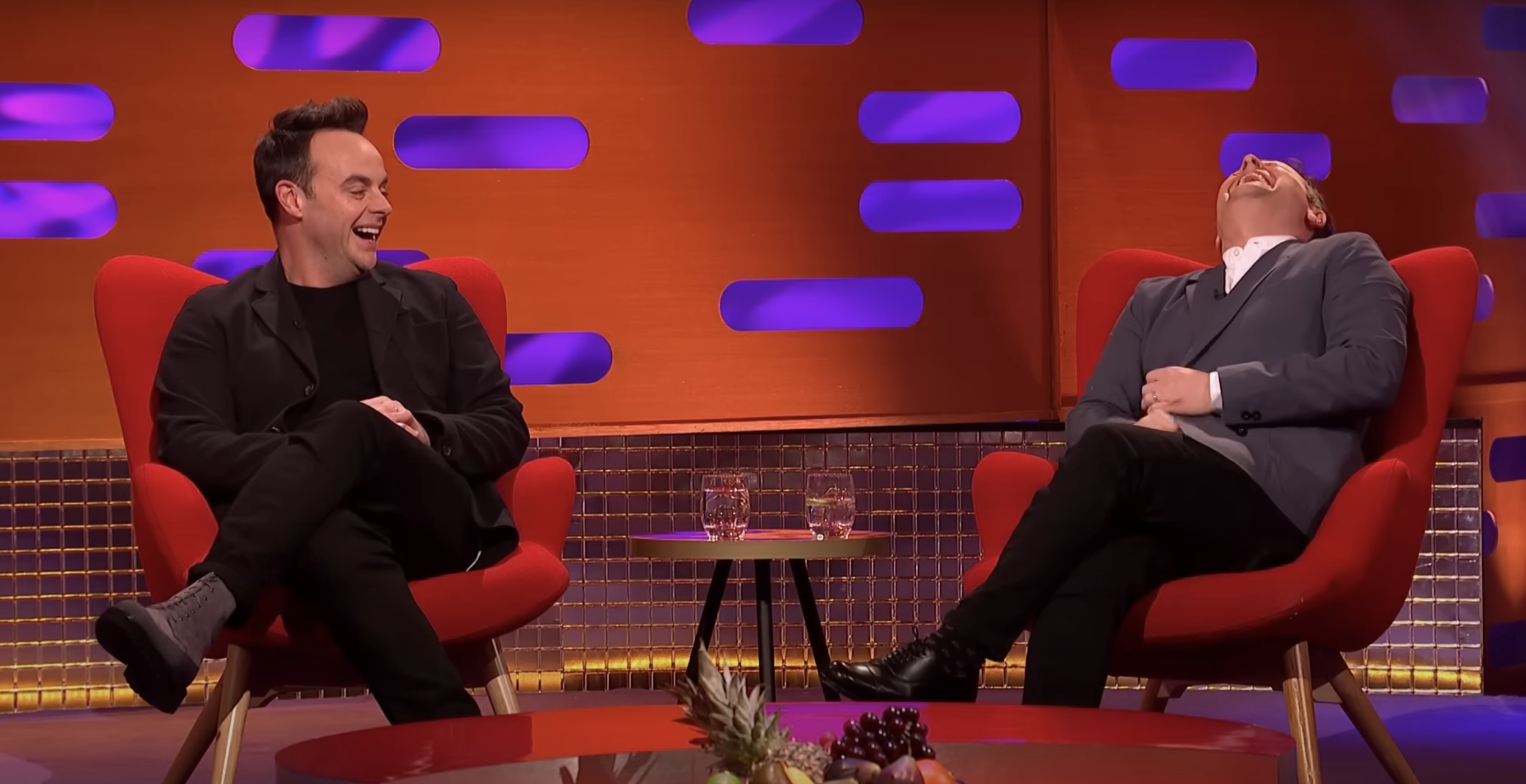 Ant McPartlin and Declan Donnelly on The Graham Norton Show