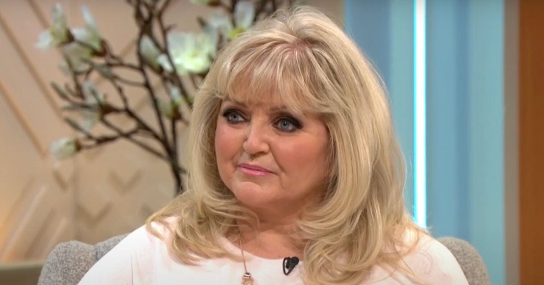 Linda Nolan speaking on Lorraine