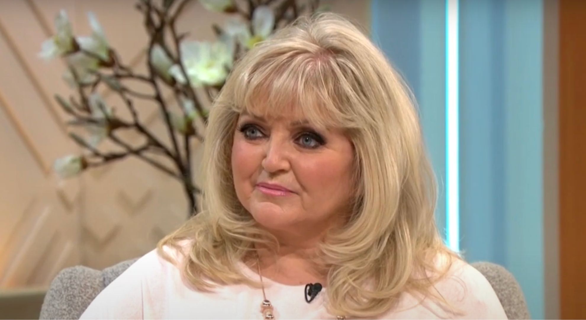 Linda Nolan speaking on Lorraine