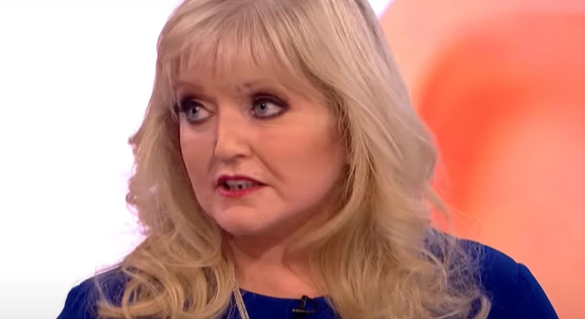Linda Nolan speaking on Loose Women