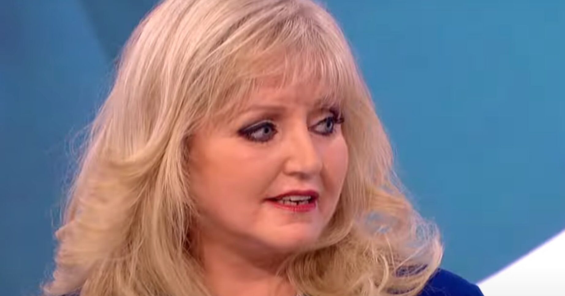 Linda Nolan speaking on Loose Women