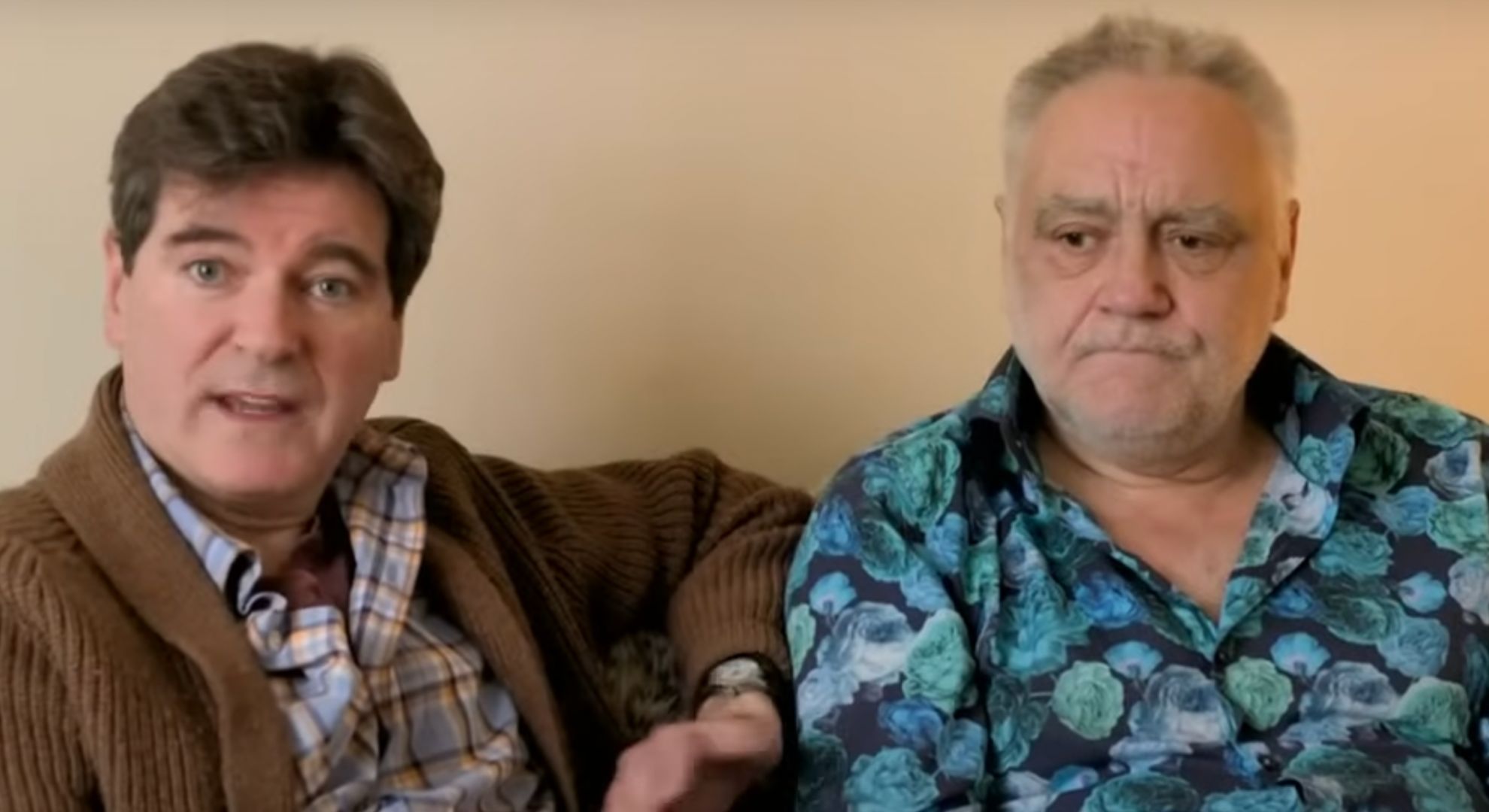 Tony Slattery and his partner Mark