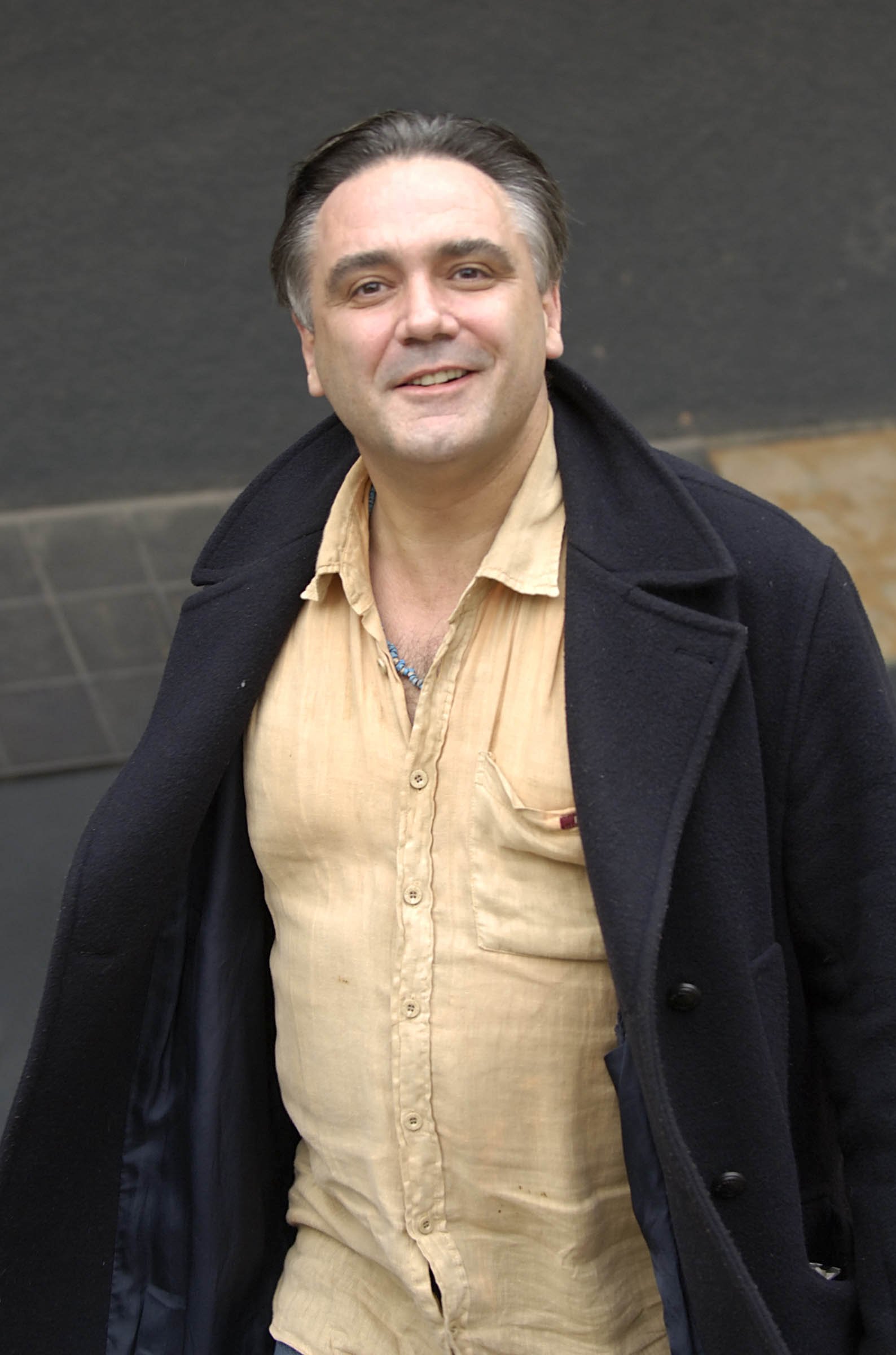 Tony Slattery smiling