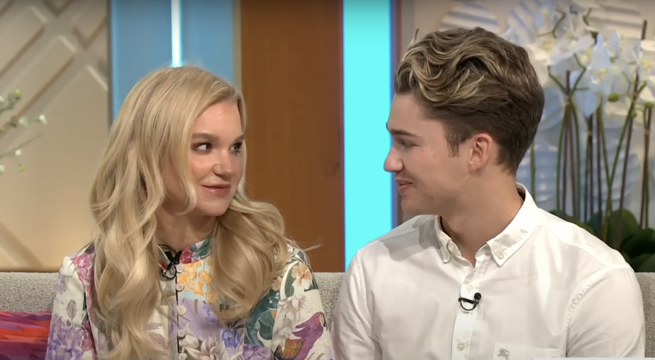 Abbie Quinnen and AJ Pritchard on Lorraine
