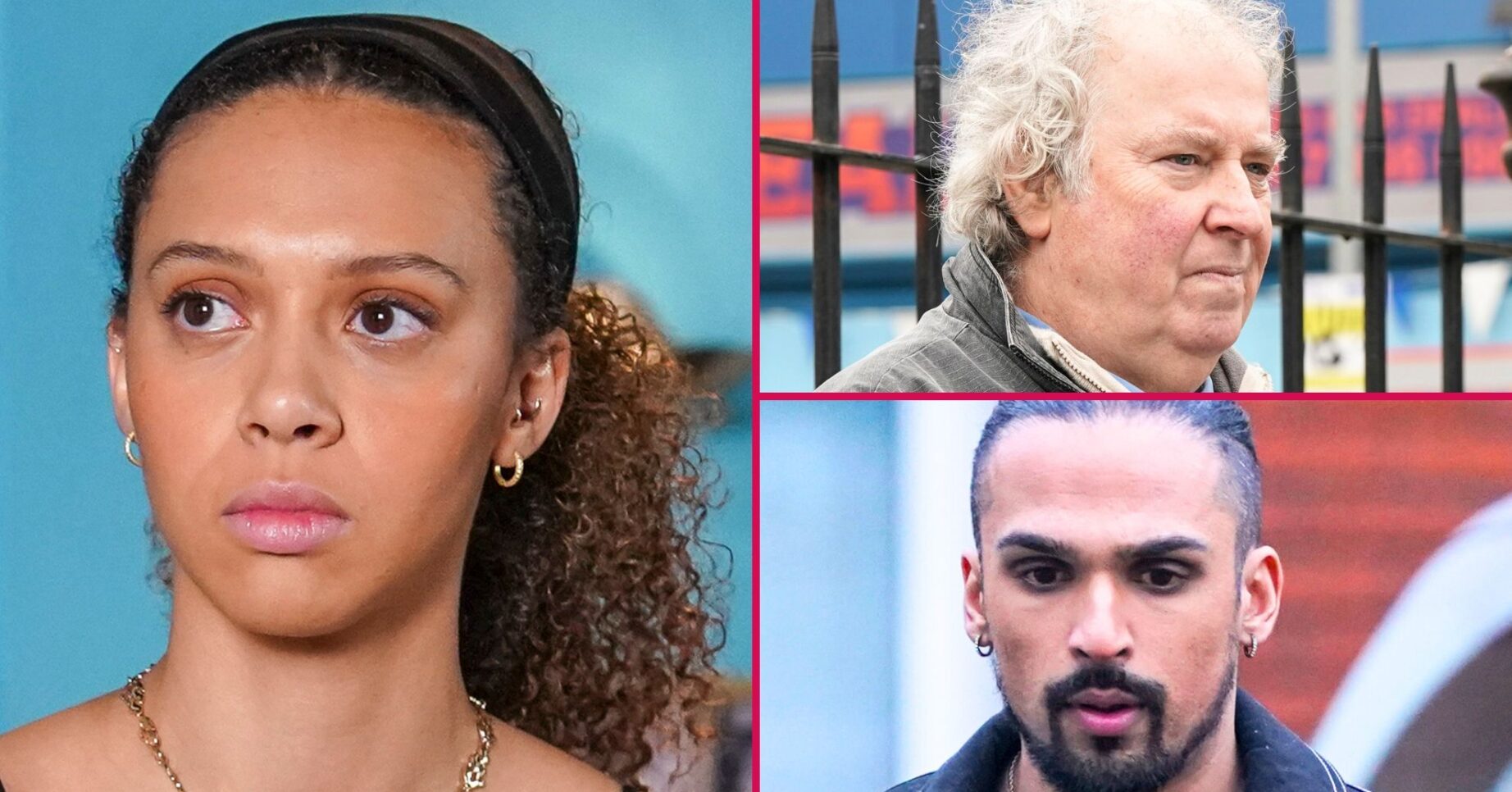 EastEnders' Gina, Nigel, Ravi