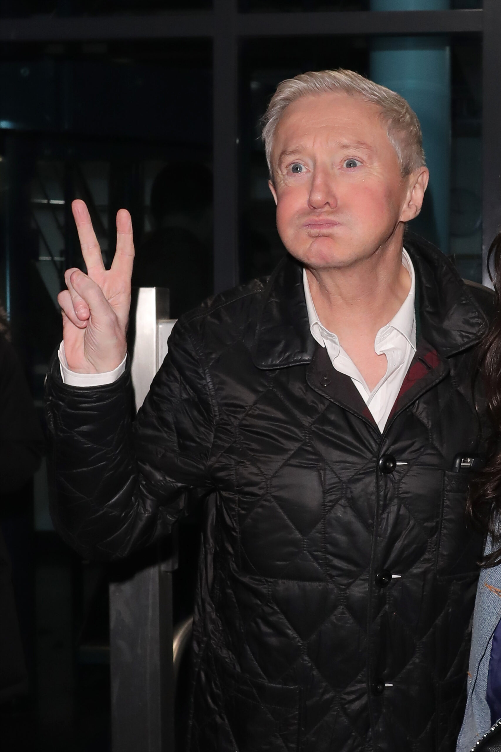Louis Walsh posing for the camera