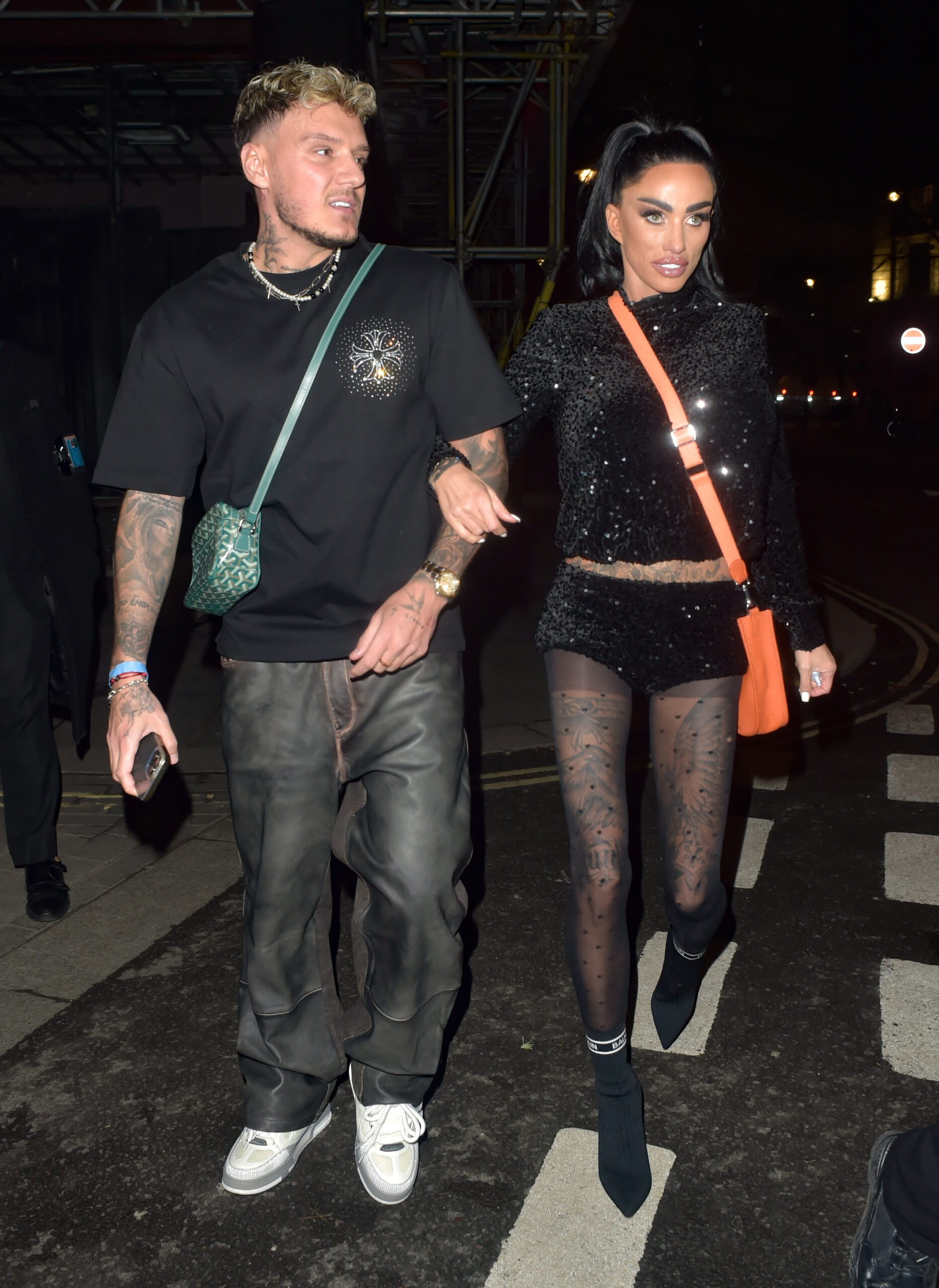 Katie Price and JJ Slater at Geordie Shore launch party