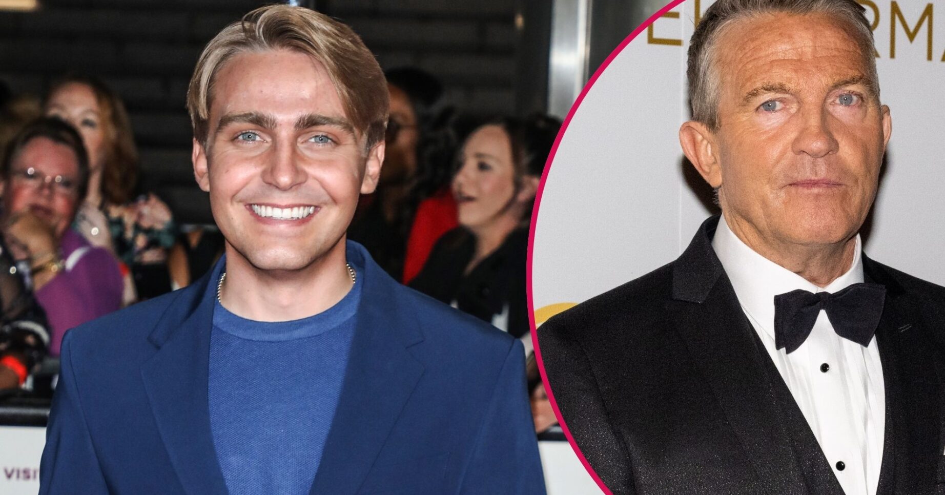 Bradley Walsh and Barney Walsh