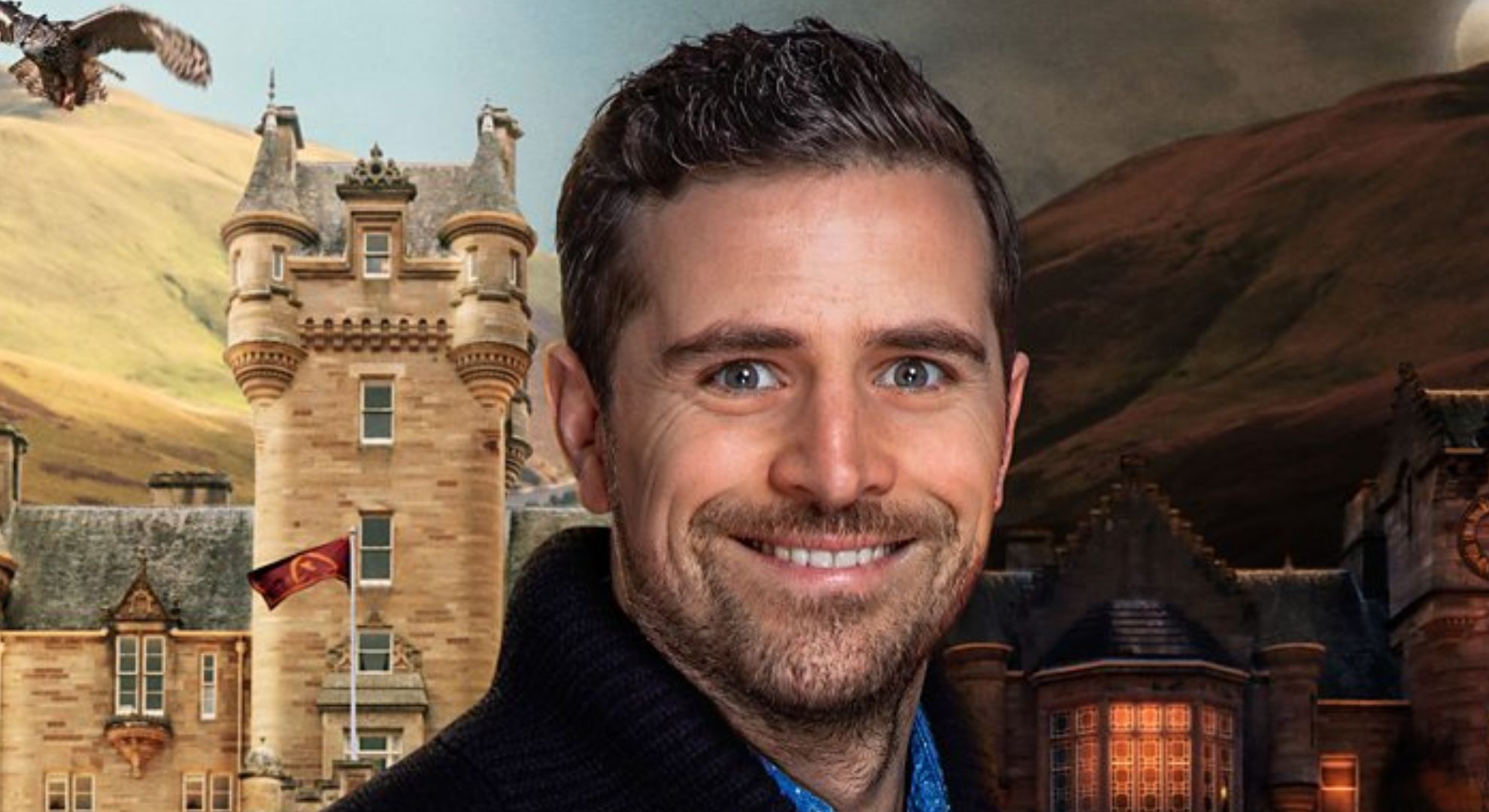 Alexander from The Traitors smiling