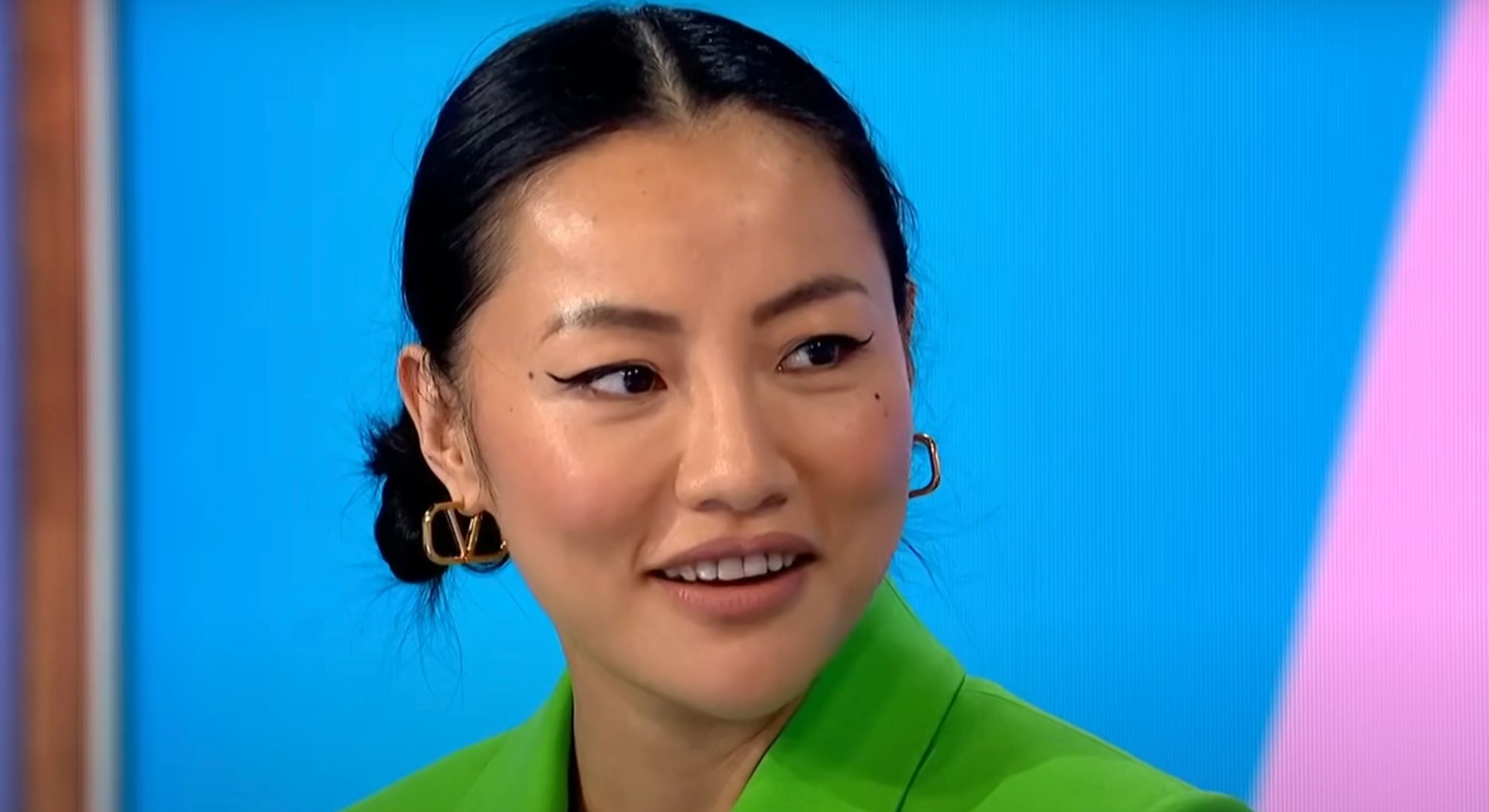 Strictly Come Dancing star Nancy Xu smiling on Loose Women
