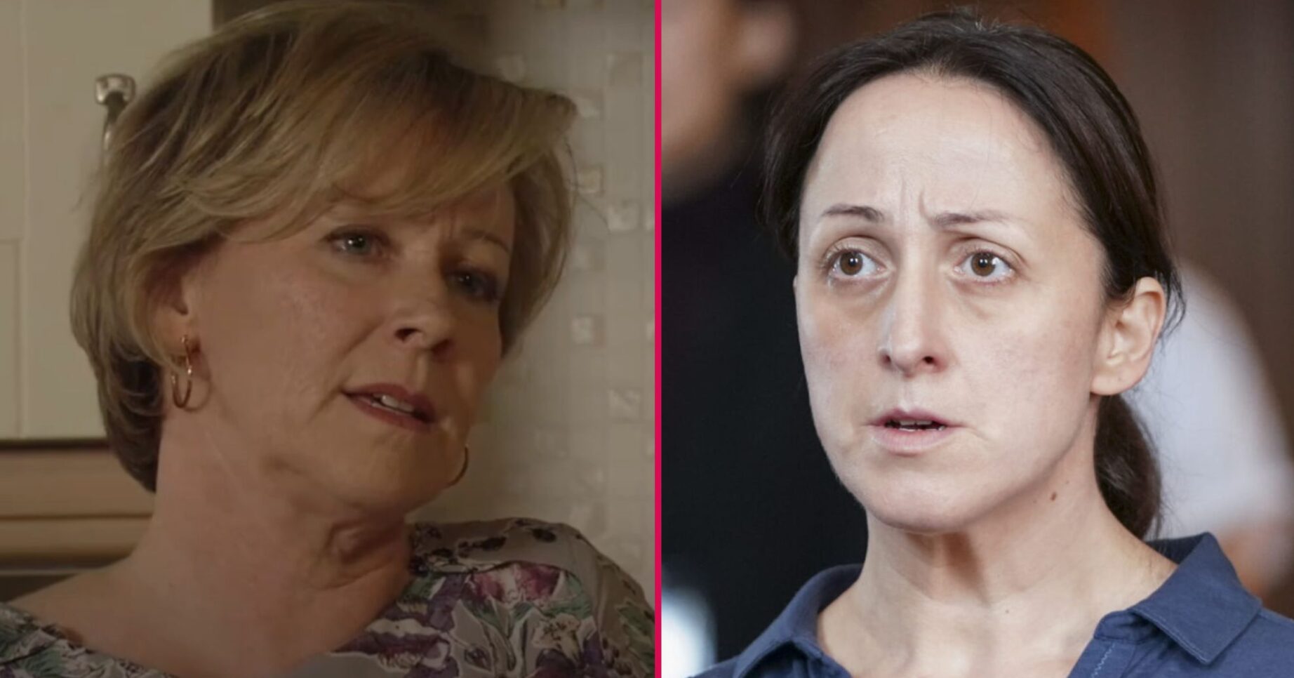 Composite image of Carol and Sonia on EastEnders (Credit: BBC/Composite: ED!)