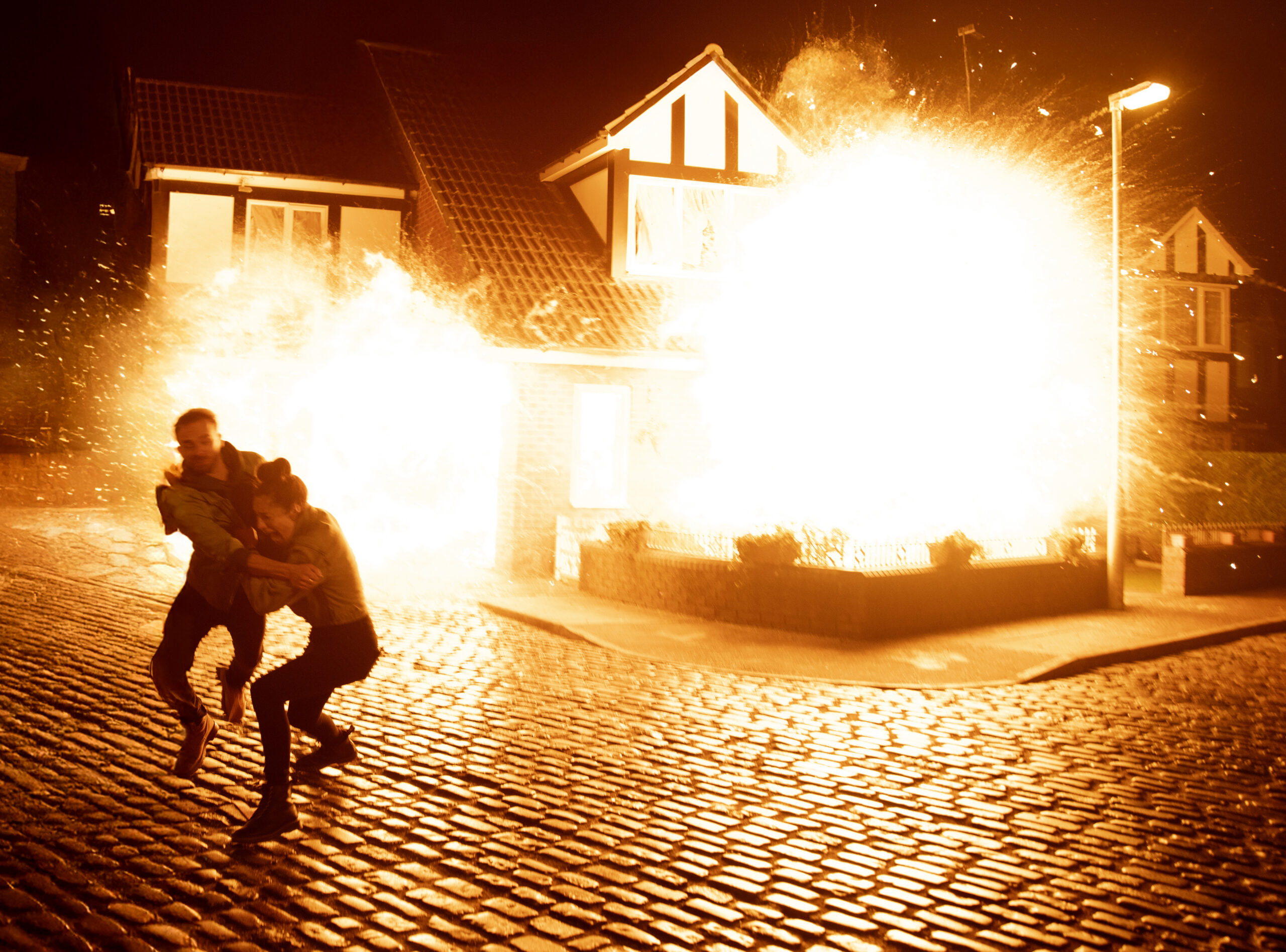 Coronation Street's Platt house fire explosion