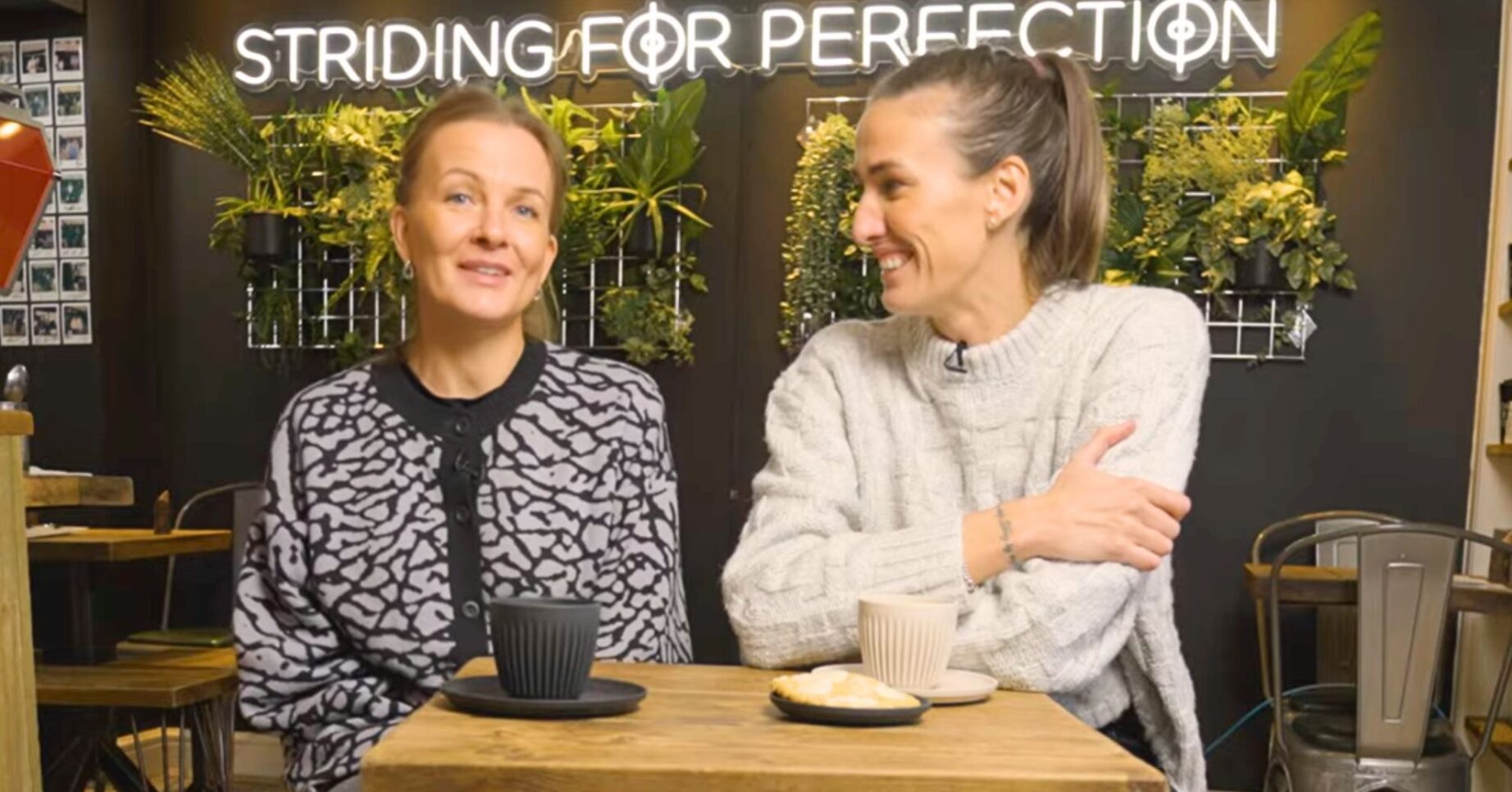 Jill Scott and Shelly Unitt talking about their cafe venture