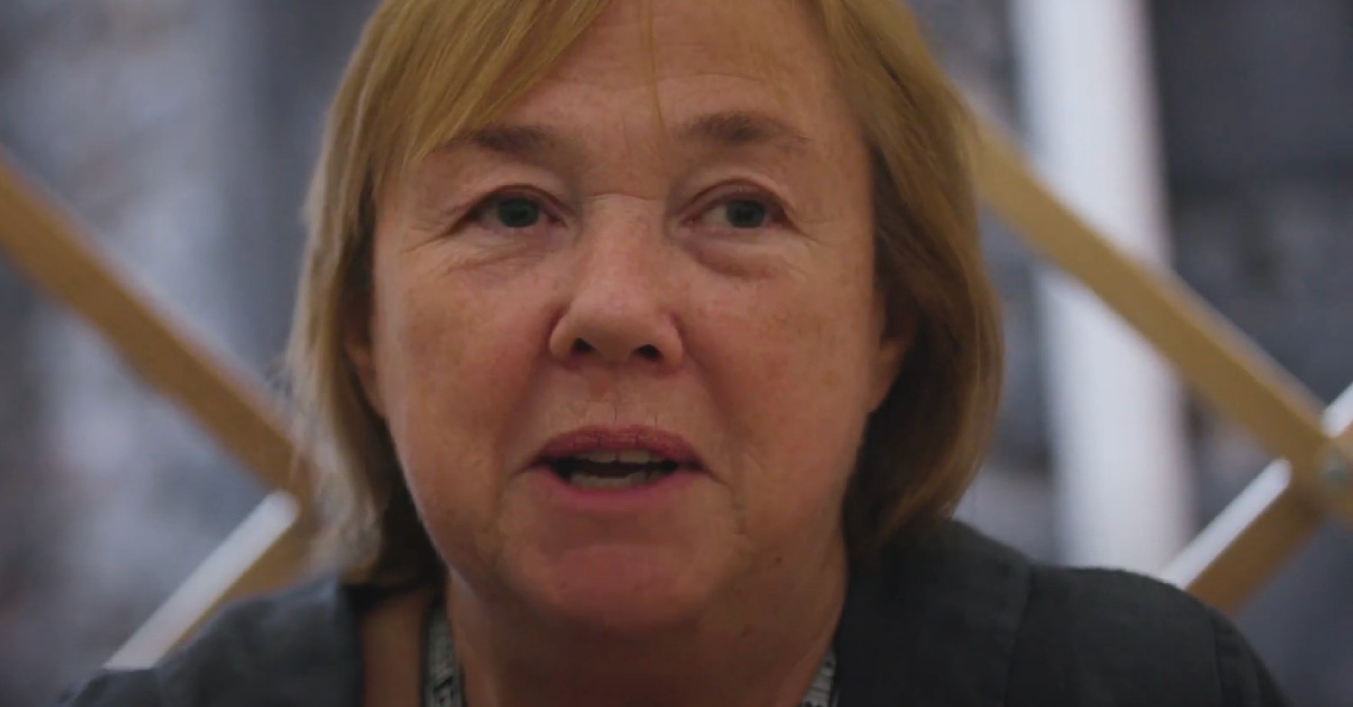 Pauline Quirke during an interview