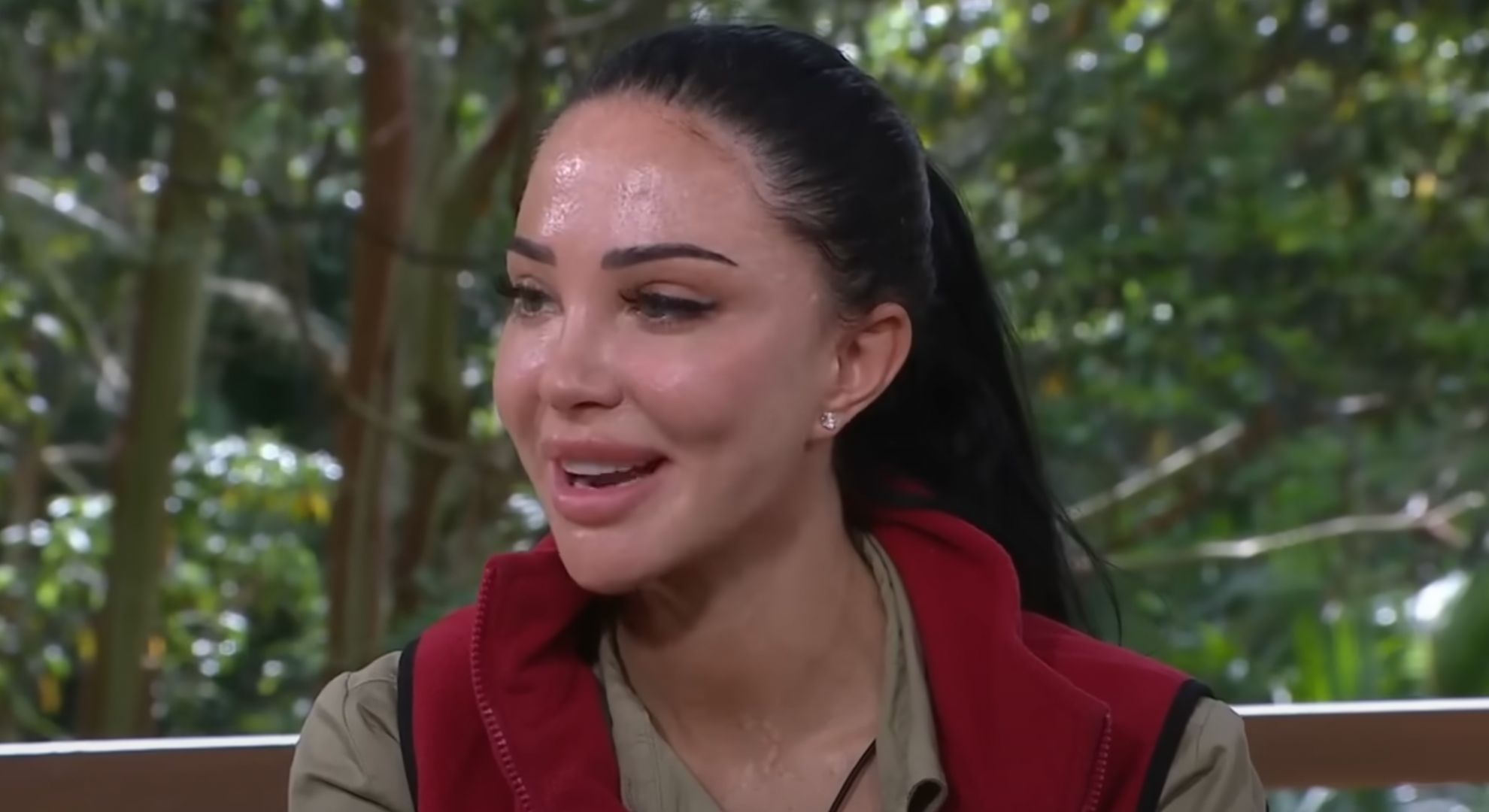 Tulisa talking on I'm A Celeb