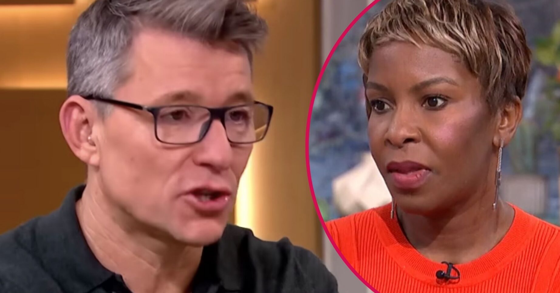 Ben and guest on This Morning