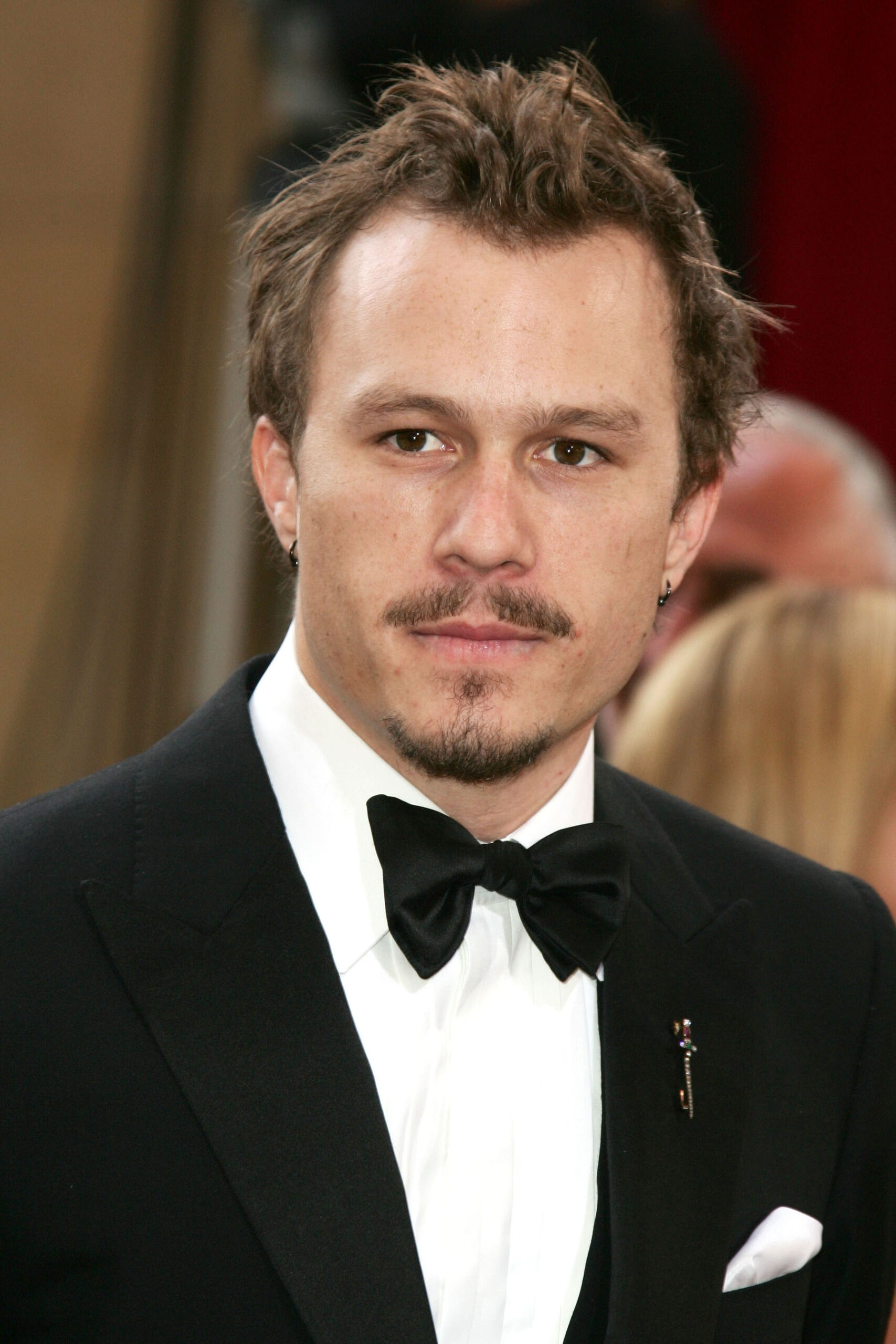 Heath ledger posing