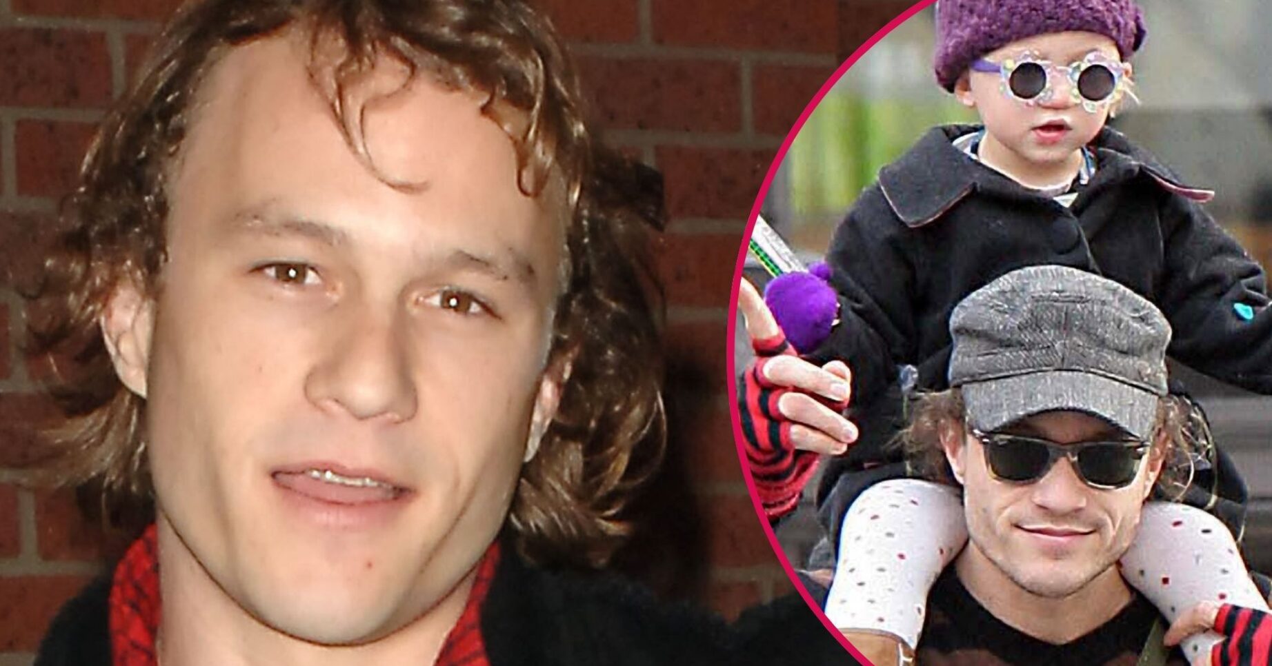 Heath Ledger and daughter