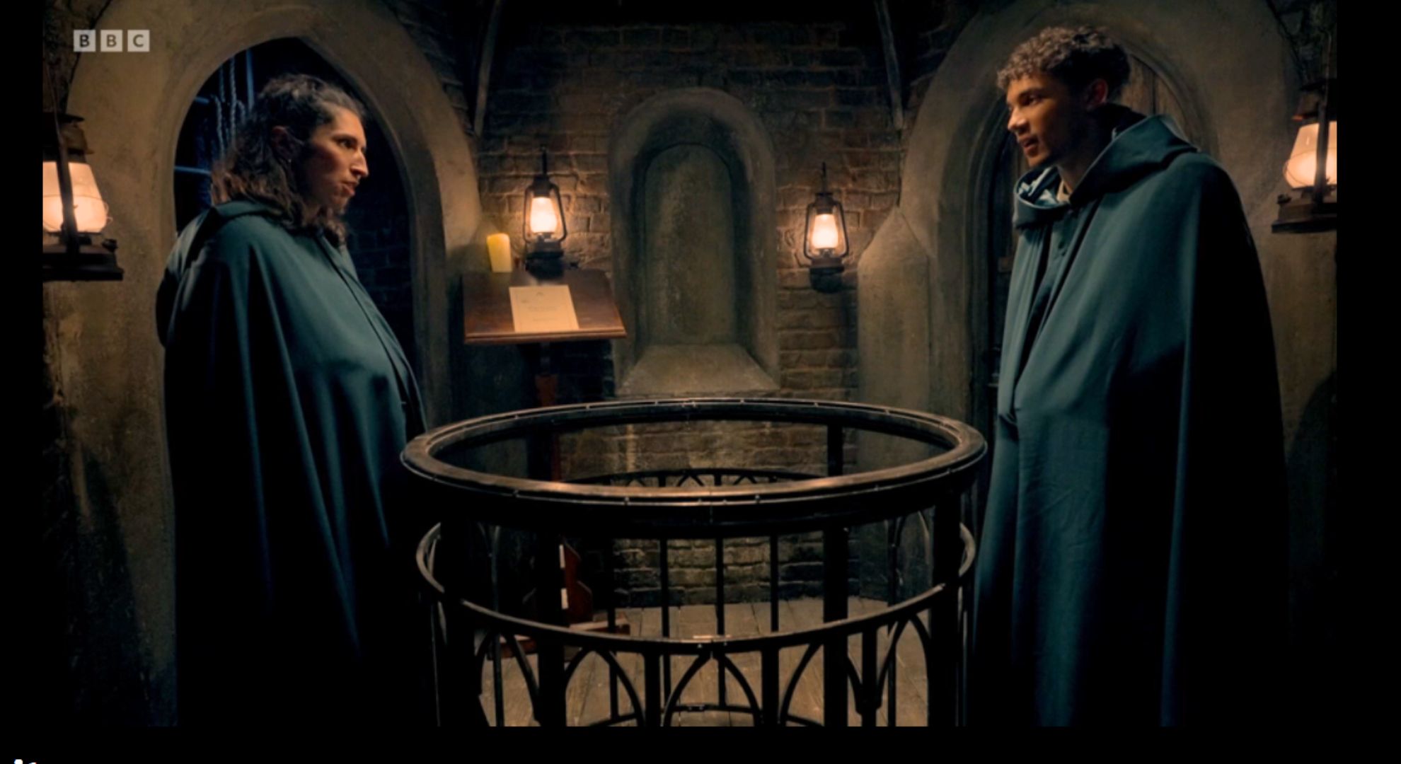 Charlotte and Freddie on The Traitors