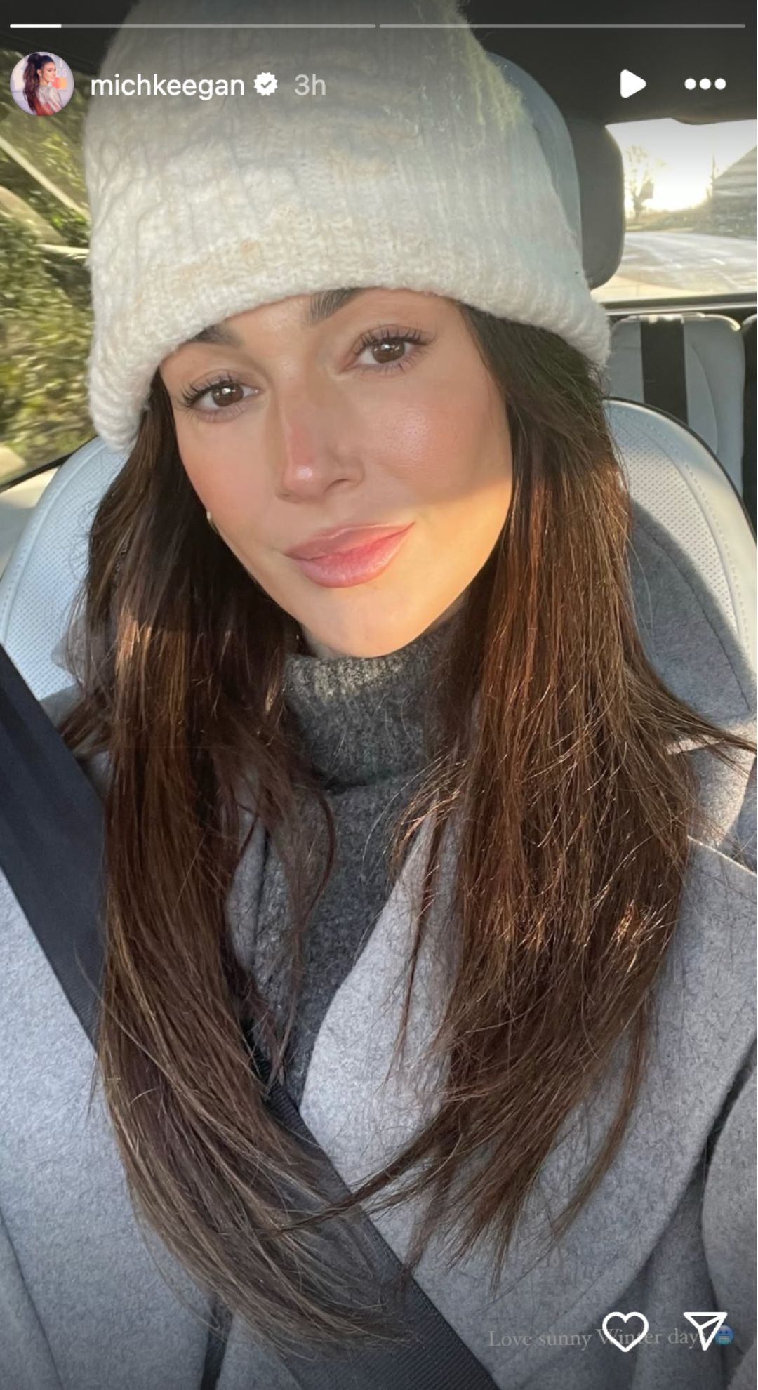 Michelle Keegan selfie