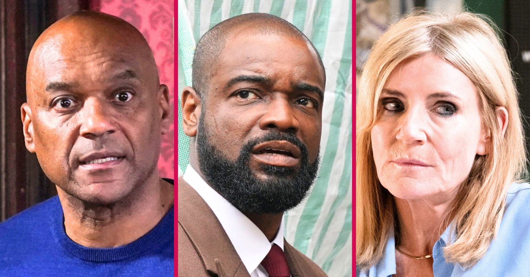 EastEnders' George, Junior, Cindy split pic