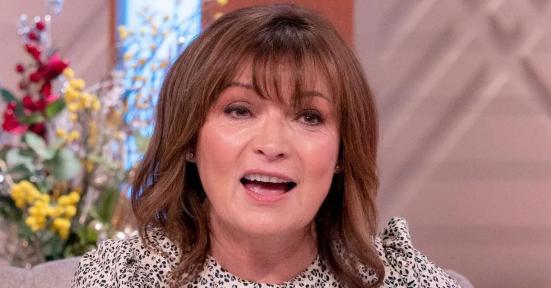 Lorraine Kelly talking