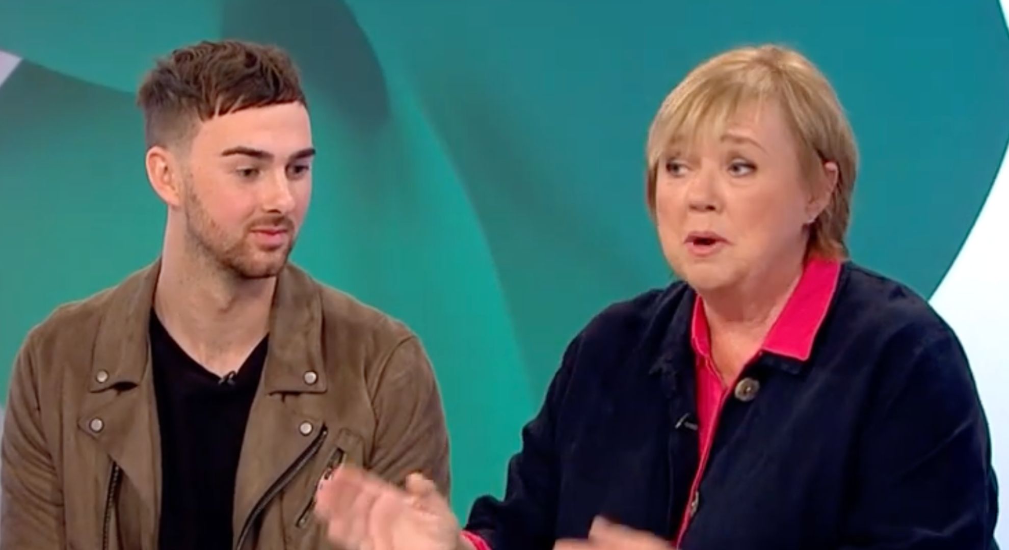 Charlie Sheen and mum Pauline Quirke on Loose Women