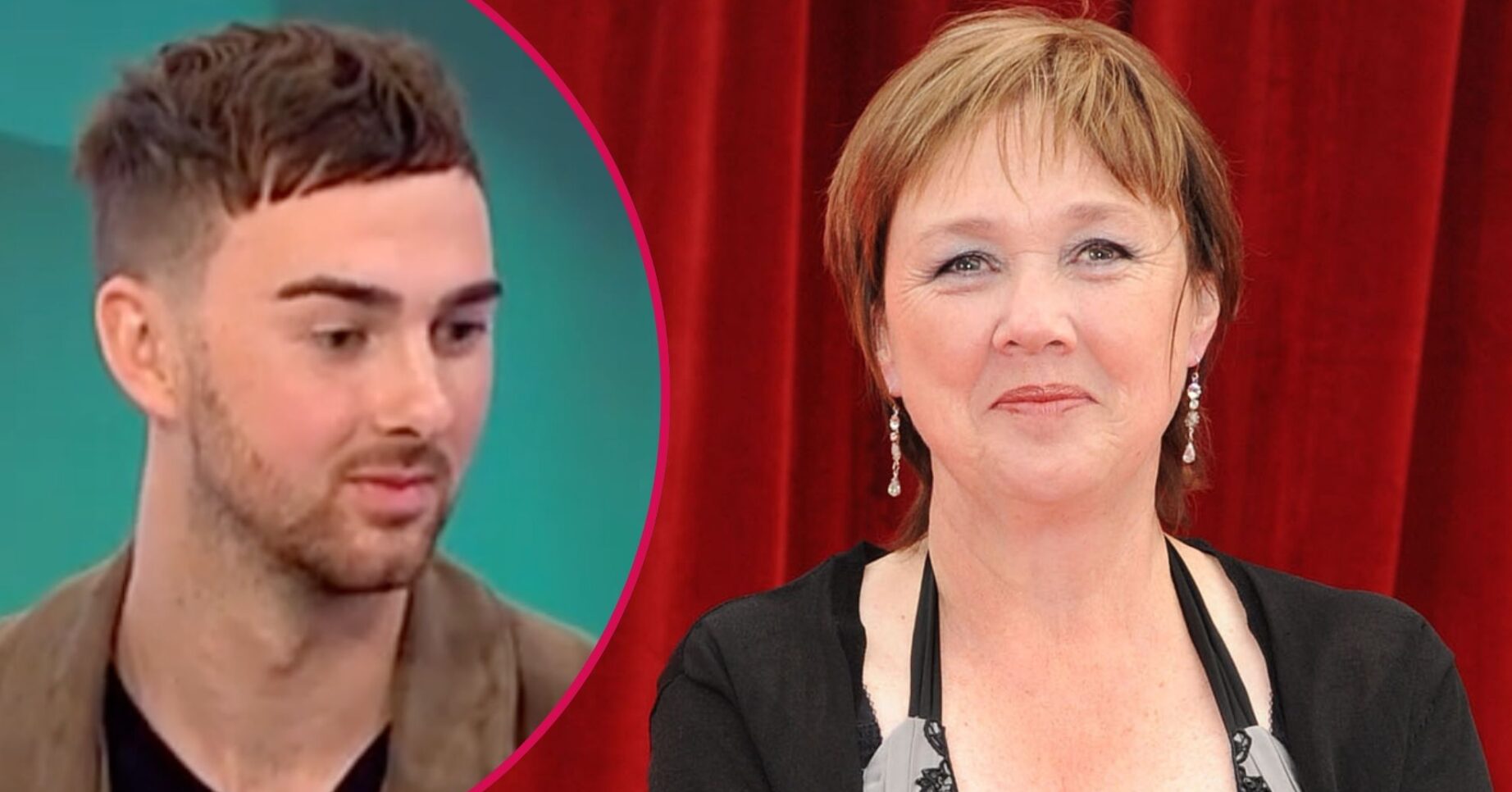 Charlie Sheen and mum Pauline Quirke