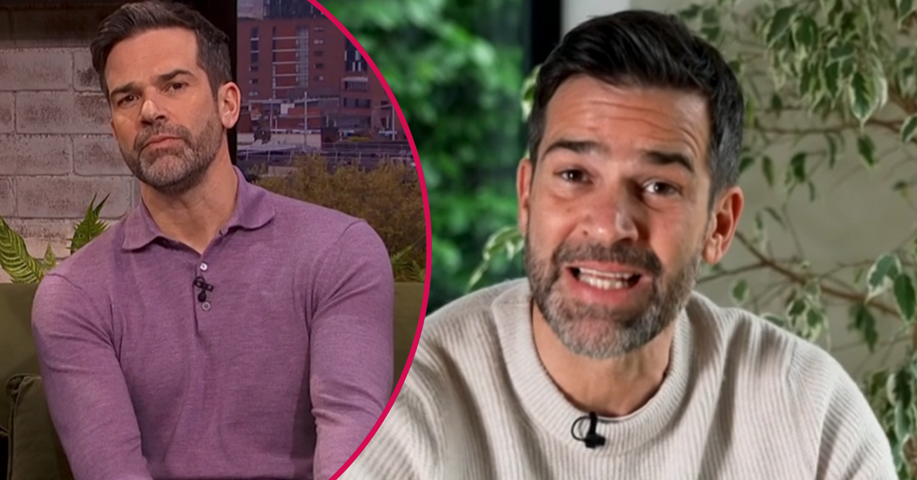 Gethin Jones presenting on Morning Live
