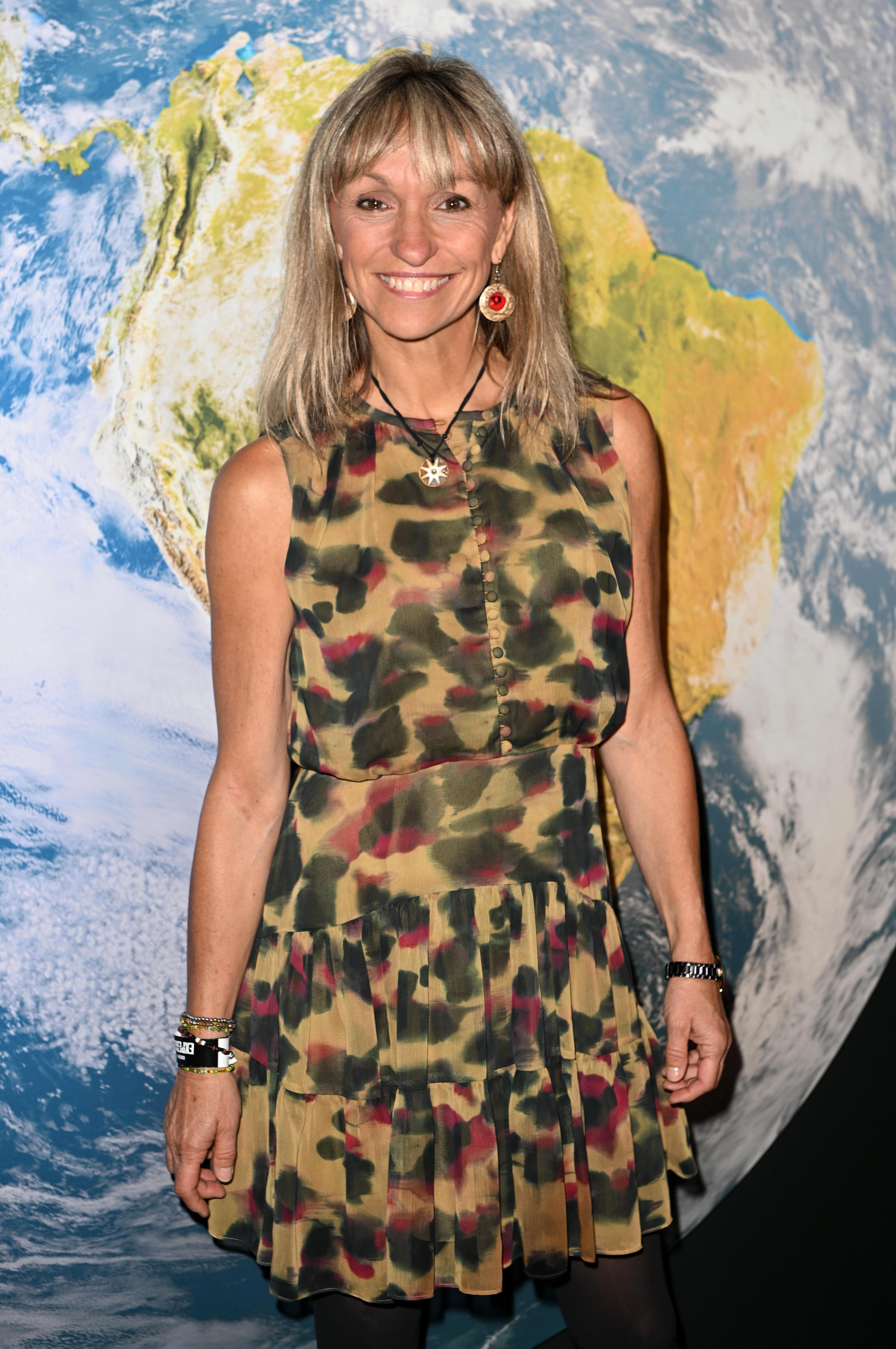 Michaela Strachan on the red carpet