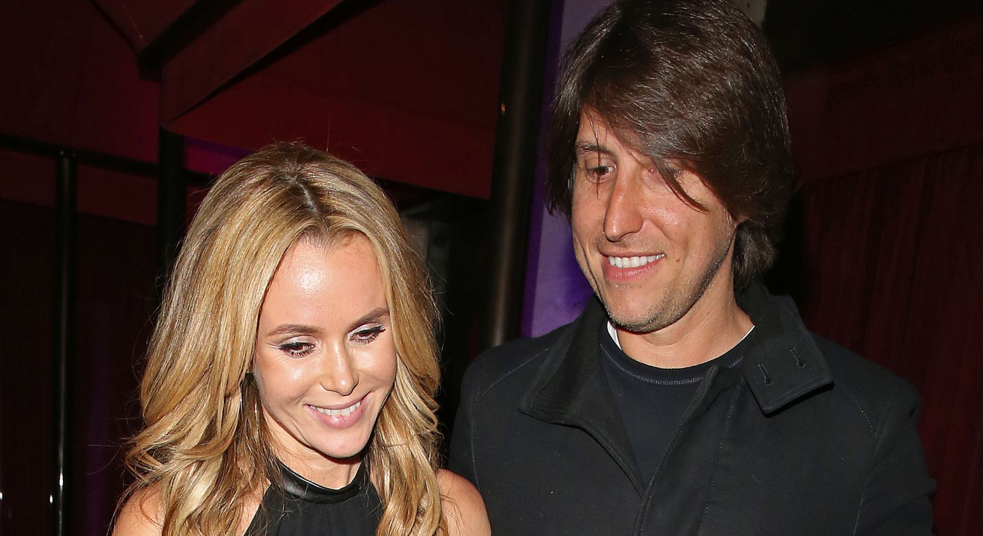 Amanda Holden and husband Chris Hughes