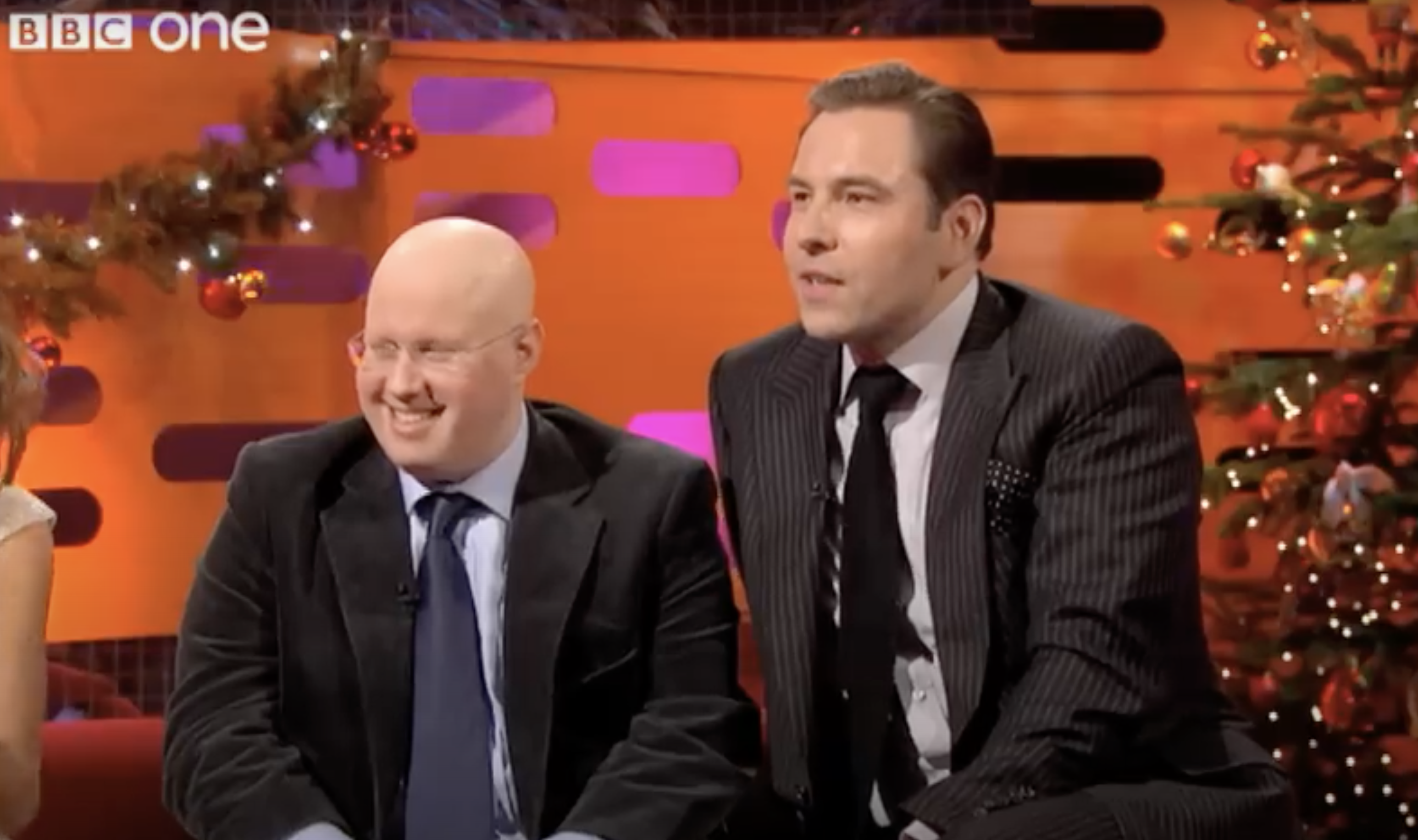 David Walliams and Matt Lucas on The Graham Norton Show