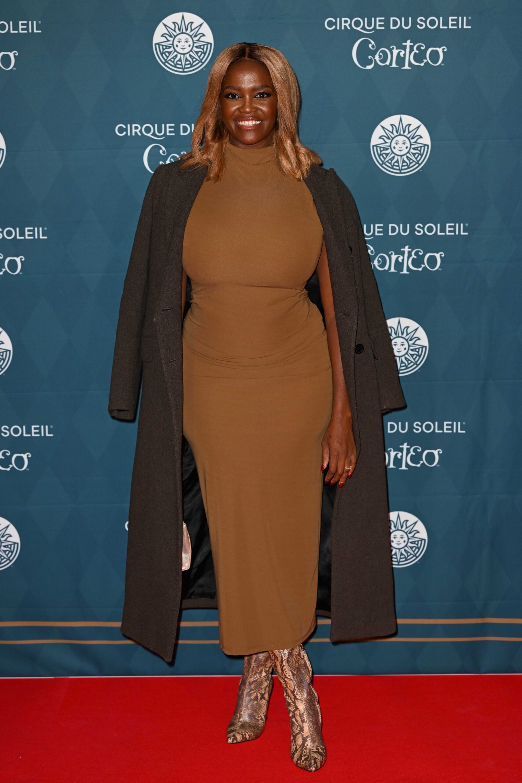 Oti Mabuse on the red carpet