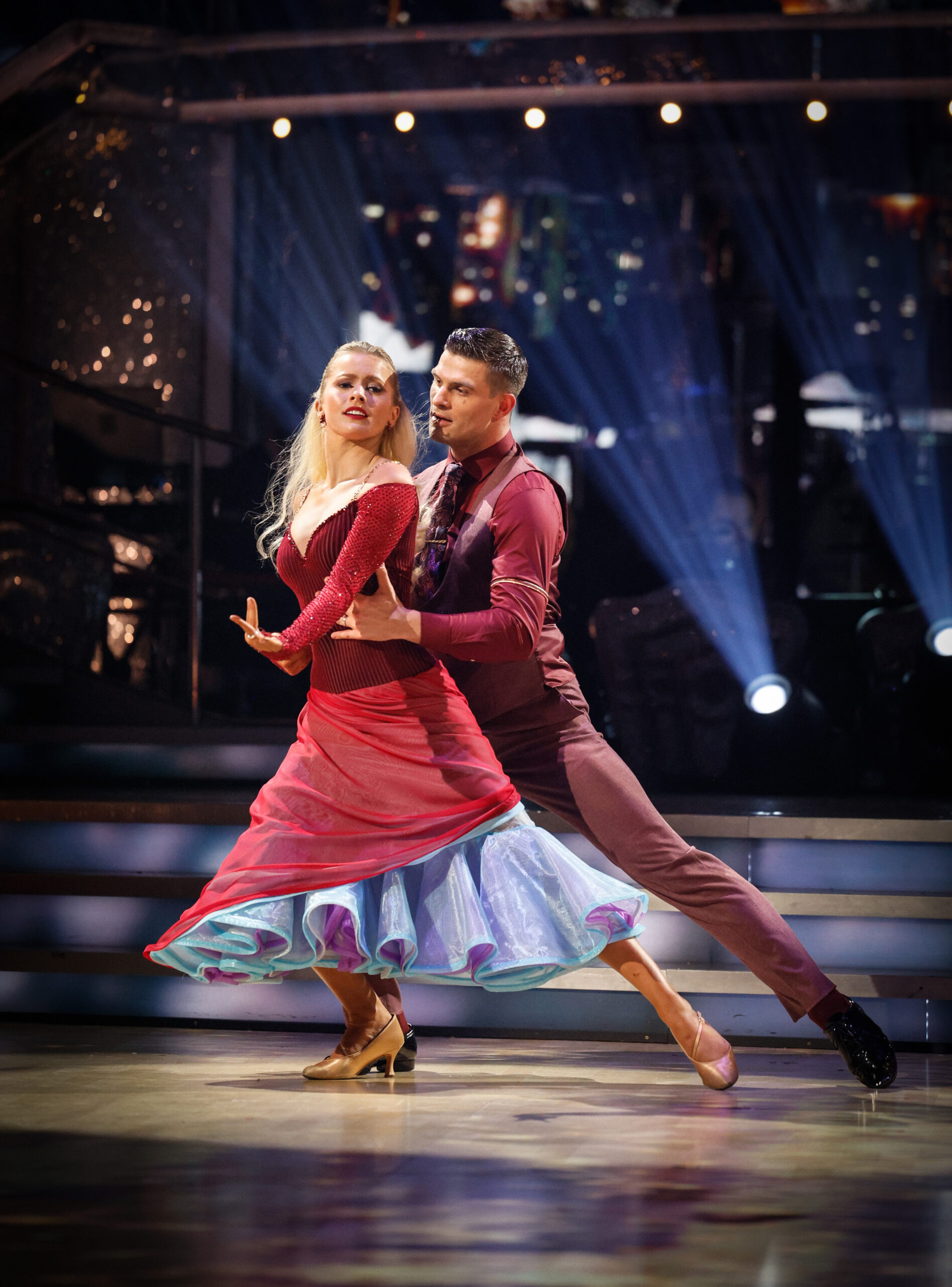 Tasha and Aljaz on Strictly