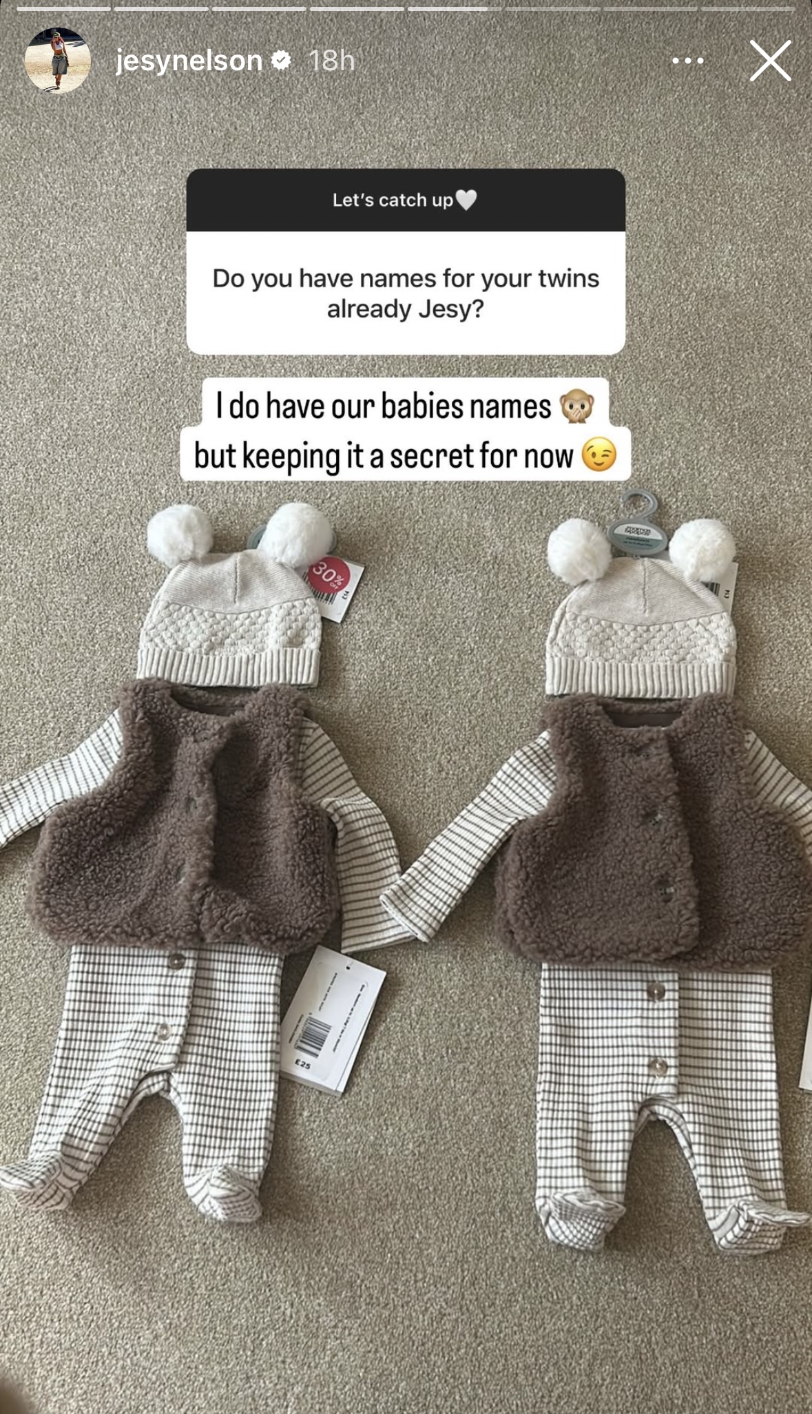 Jesy Nelson Instagram Story