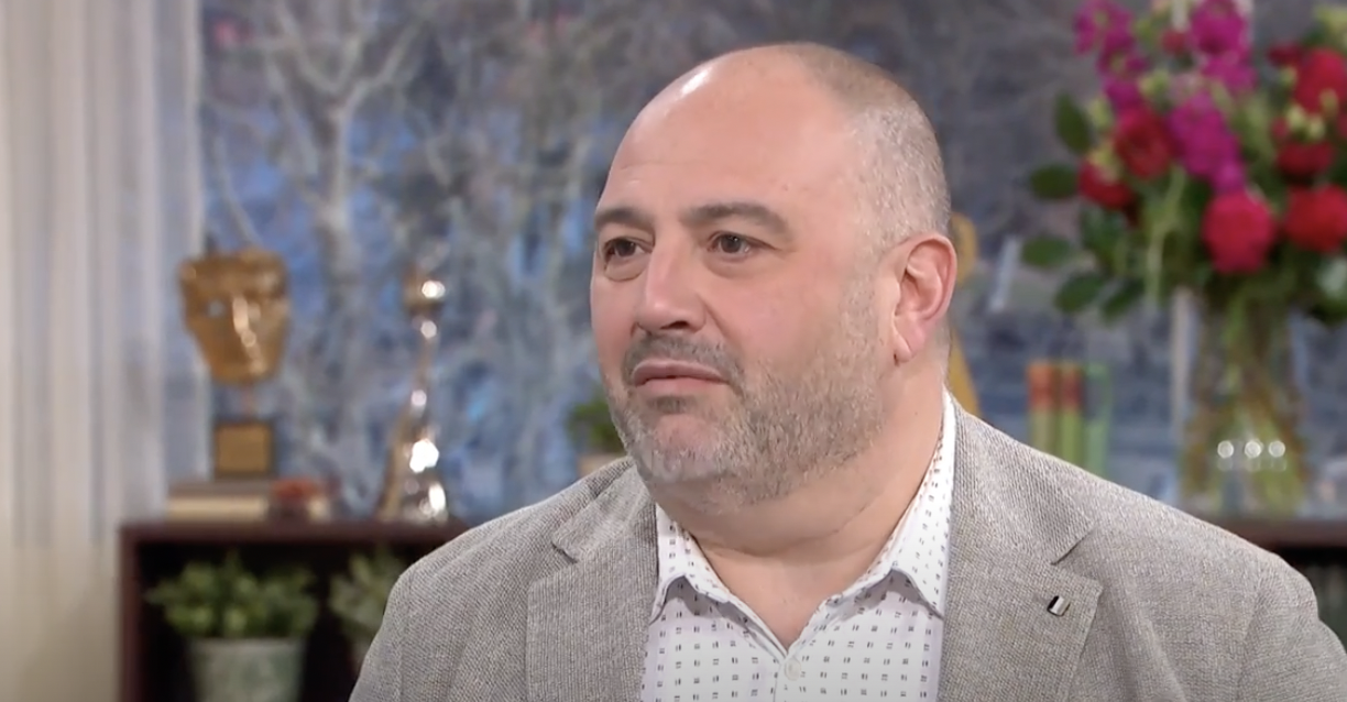 Wynne Evans talking on This Morning