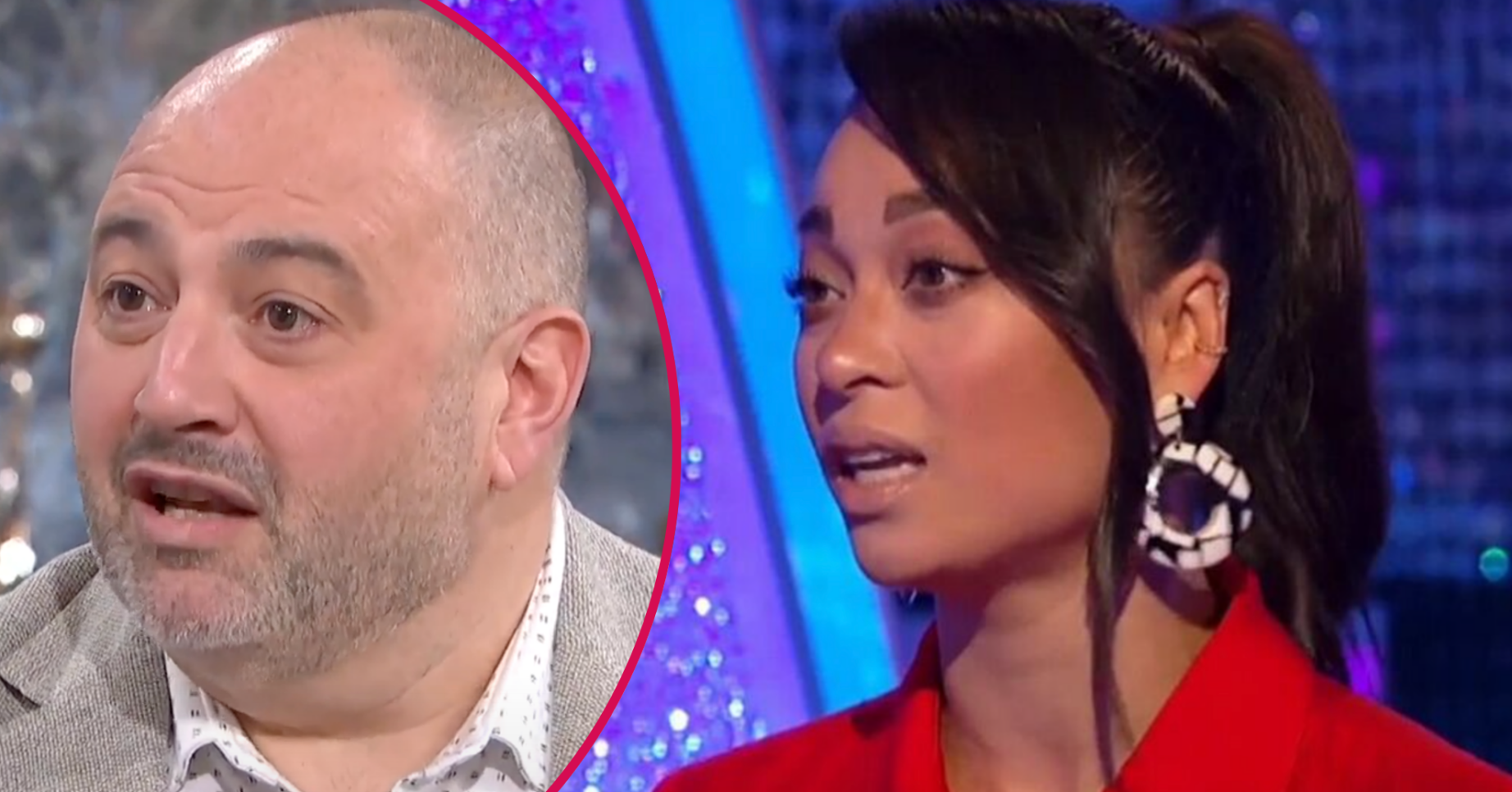 Katya Jones and Wynne Evans