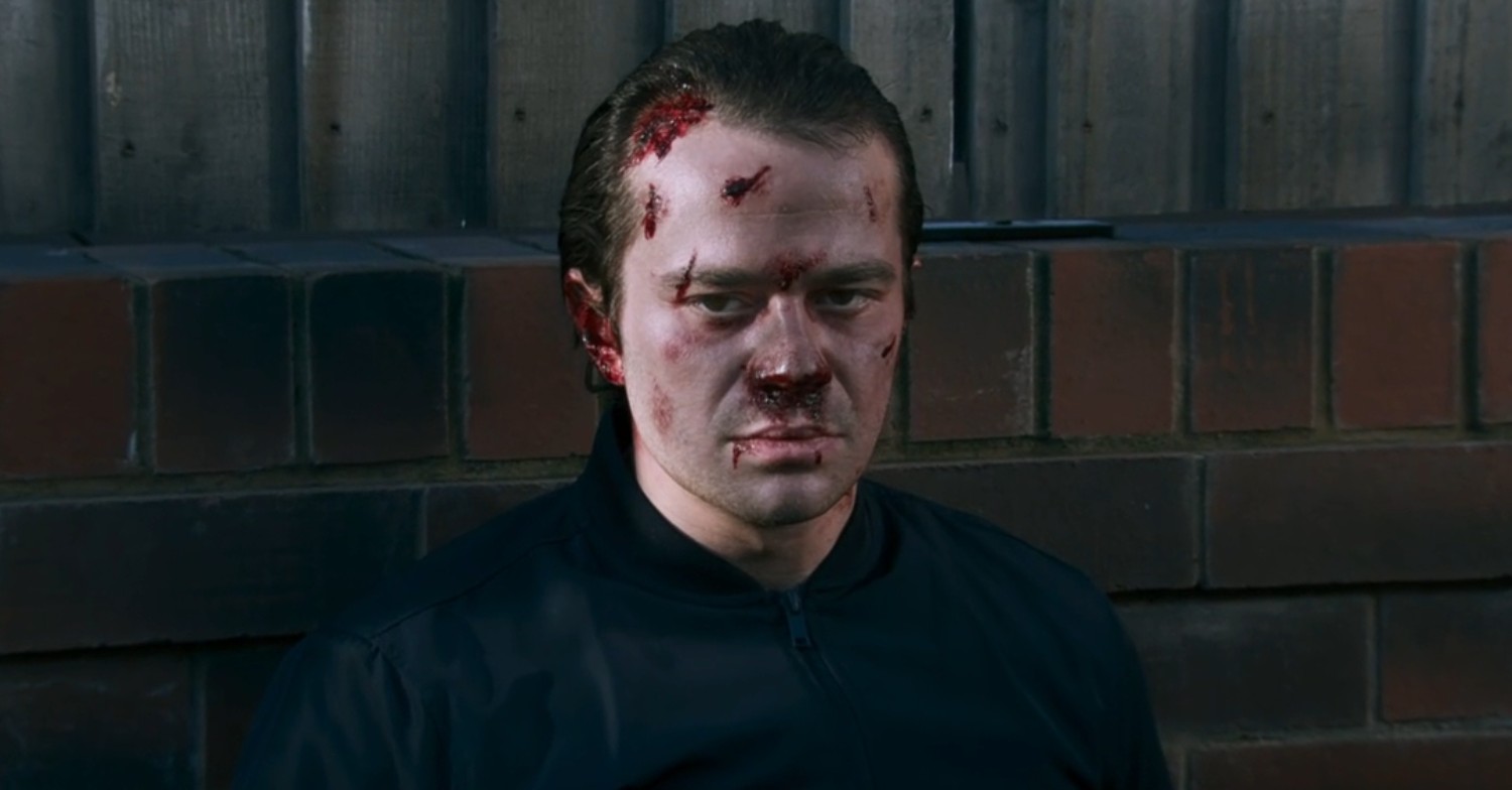 Dead Seb glares at Abi on Corrie