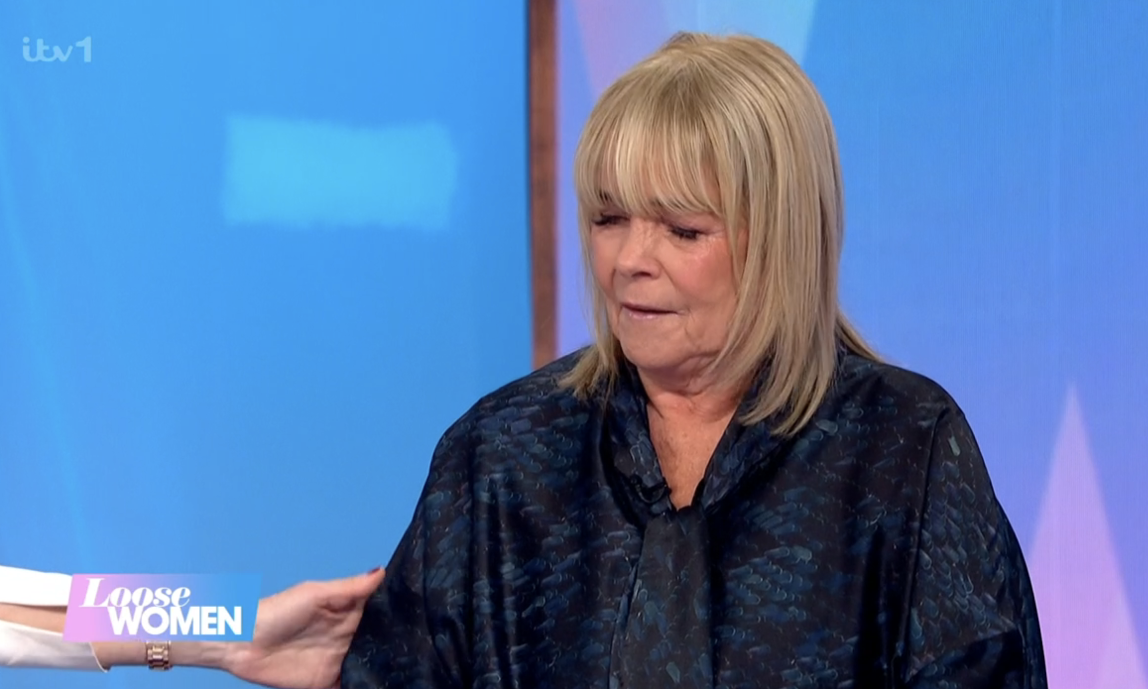 Linda Robson crying on Loose Women
