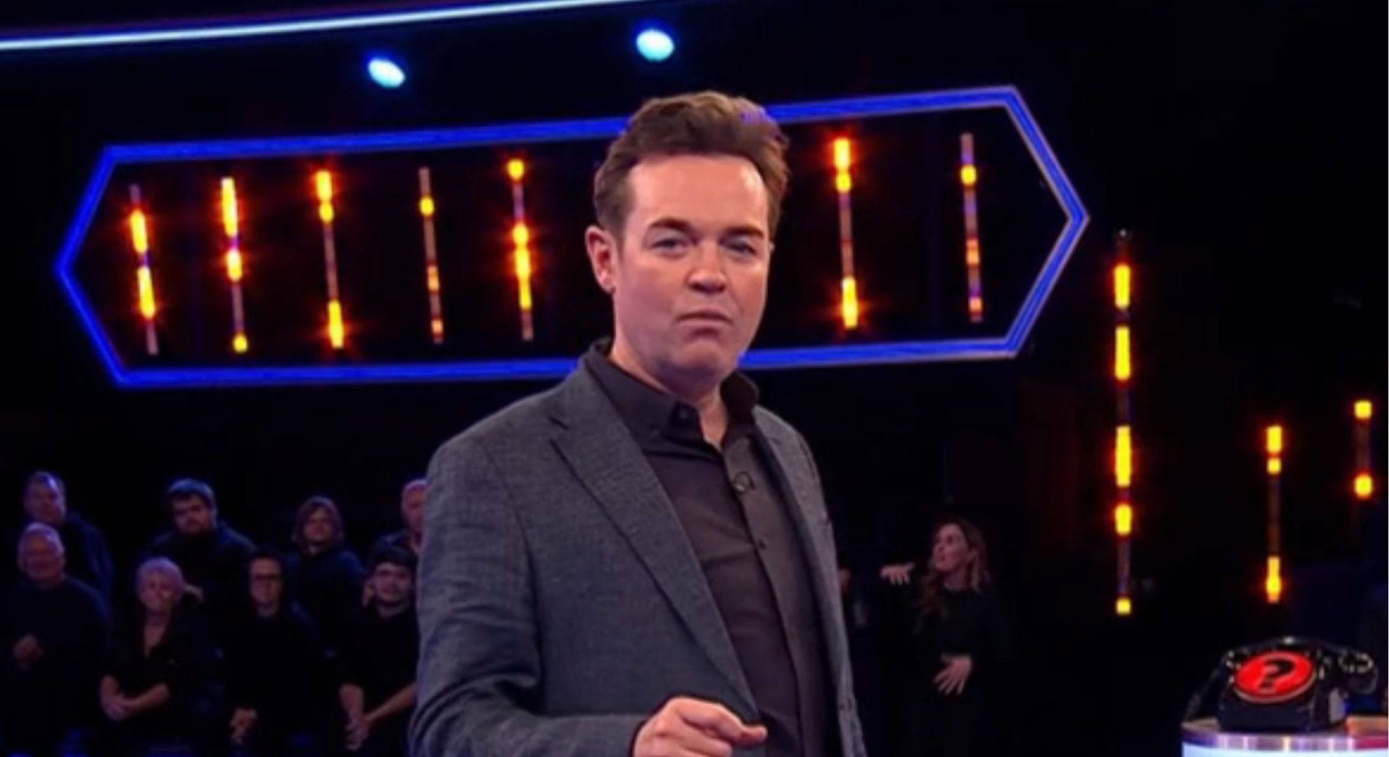 Stephen Mulhern speaking on Deal Or No Deal