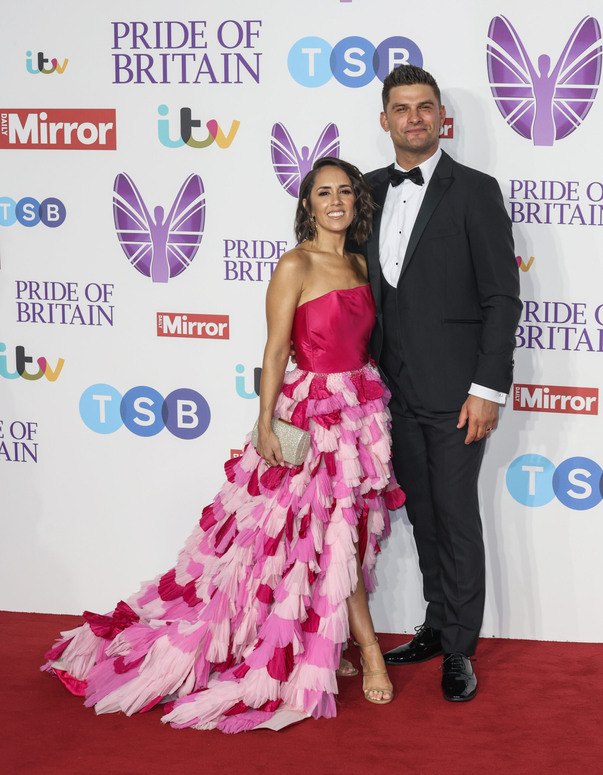 Aljaz and Janette smiling
