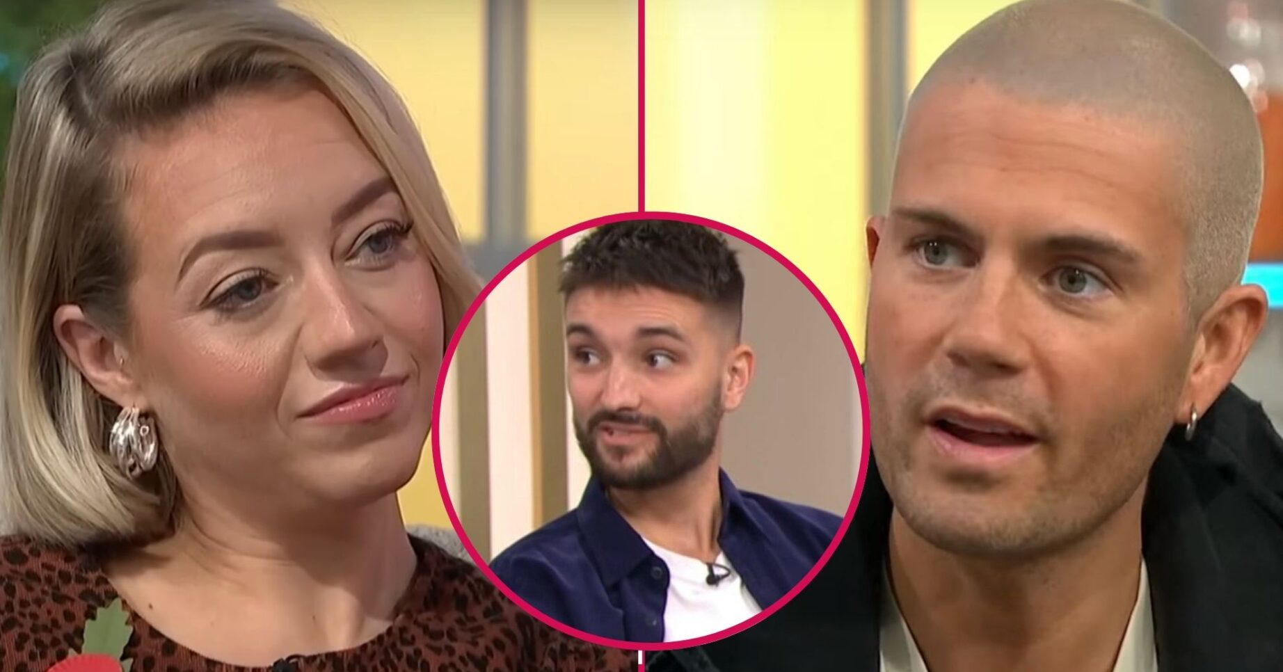 Kelsey Parker, Tom Parker and Max George