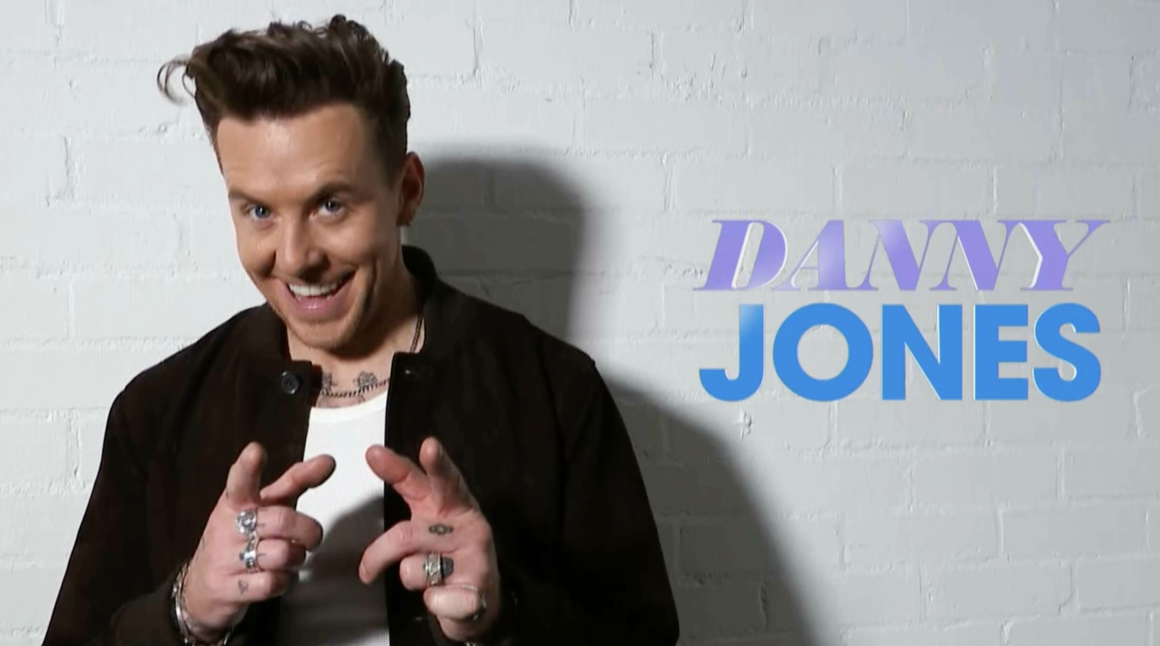 Danny Jones in his Loose Men promo shot