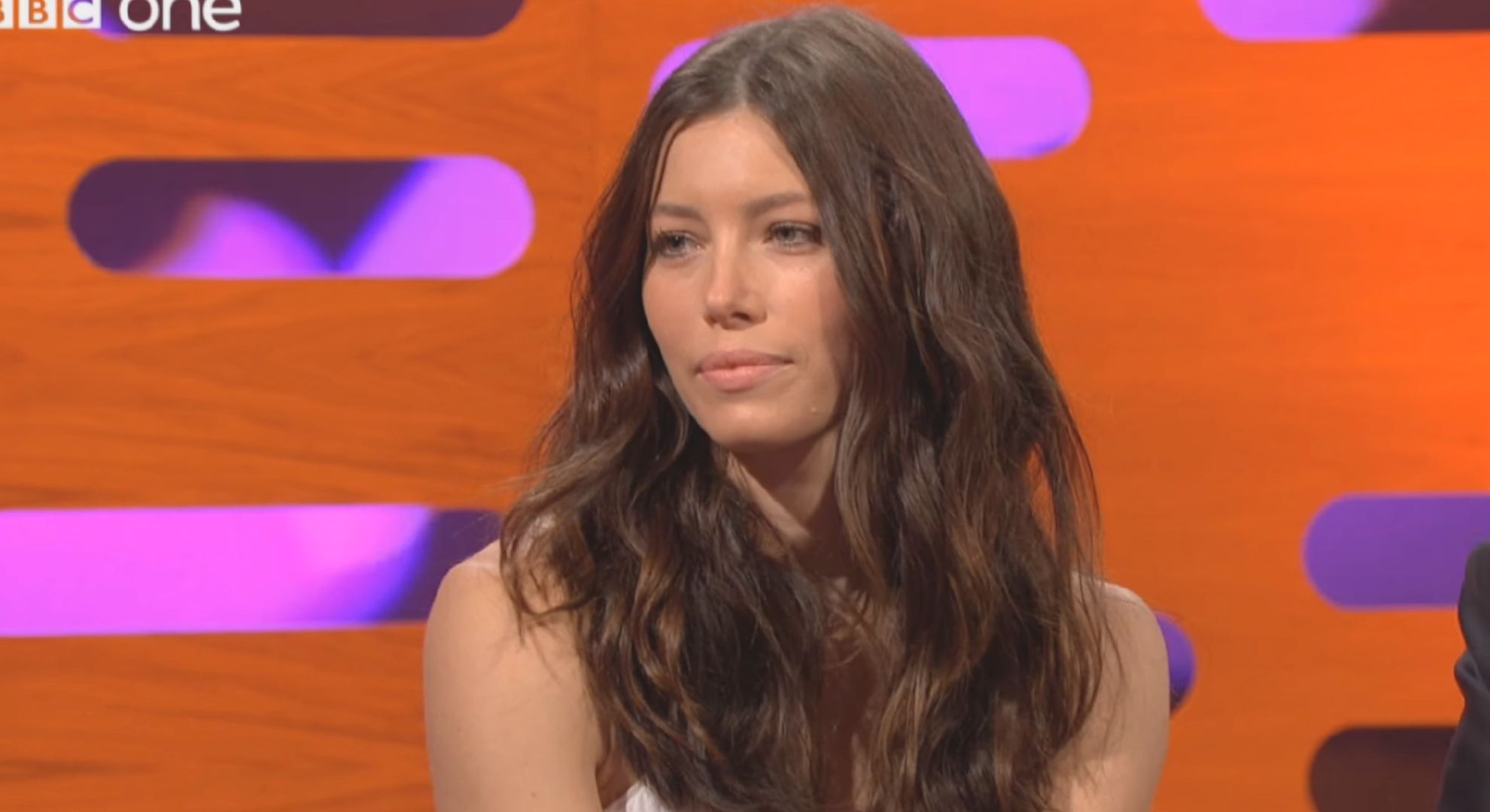 Jessica Biel on The Graham Norton Show