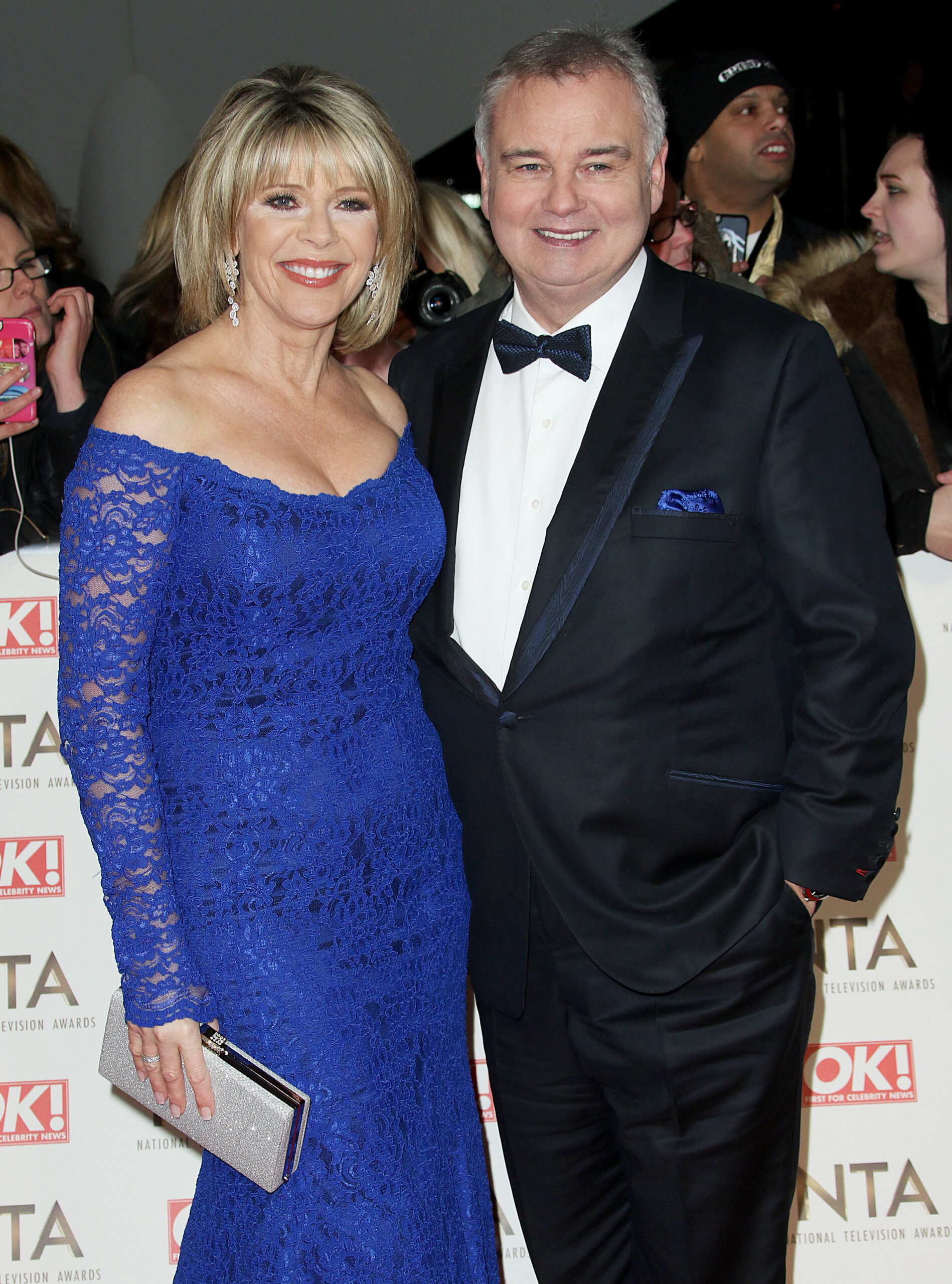 Ruth Langsford and Eamonn Holmes smiling