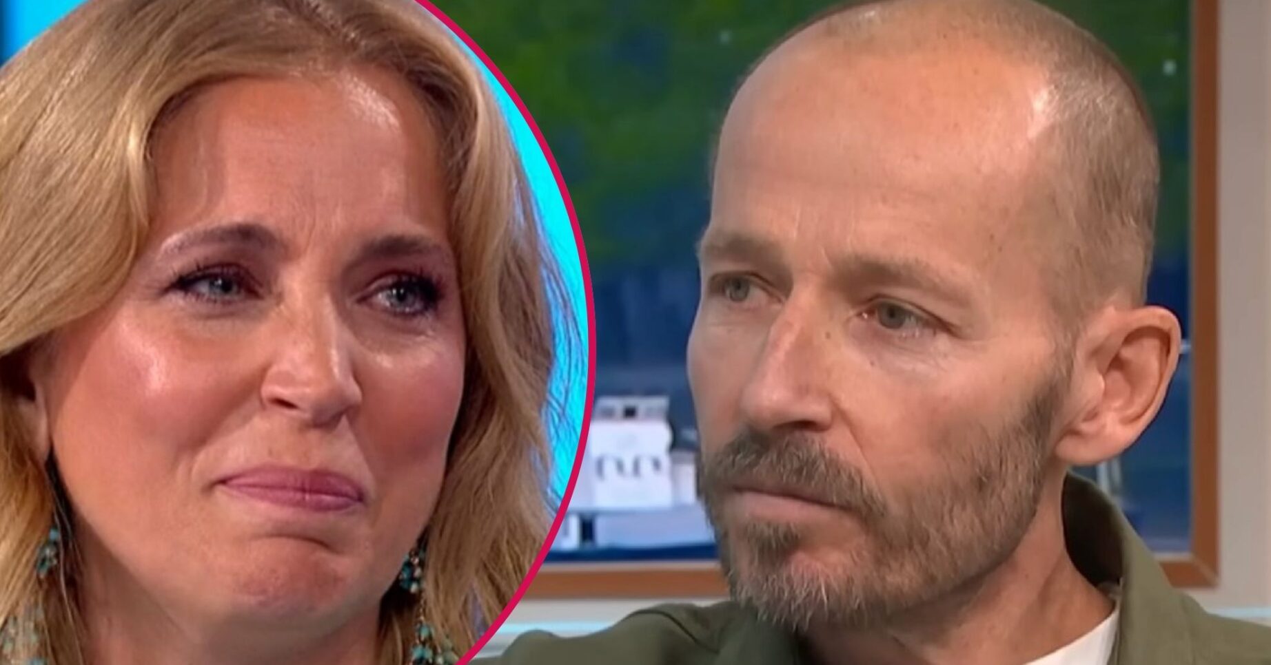 Jasmine Harman crying and Jonnie Irwin