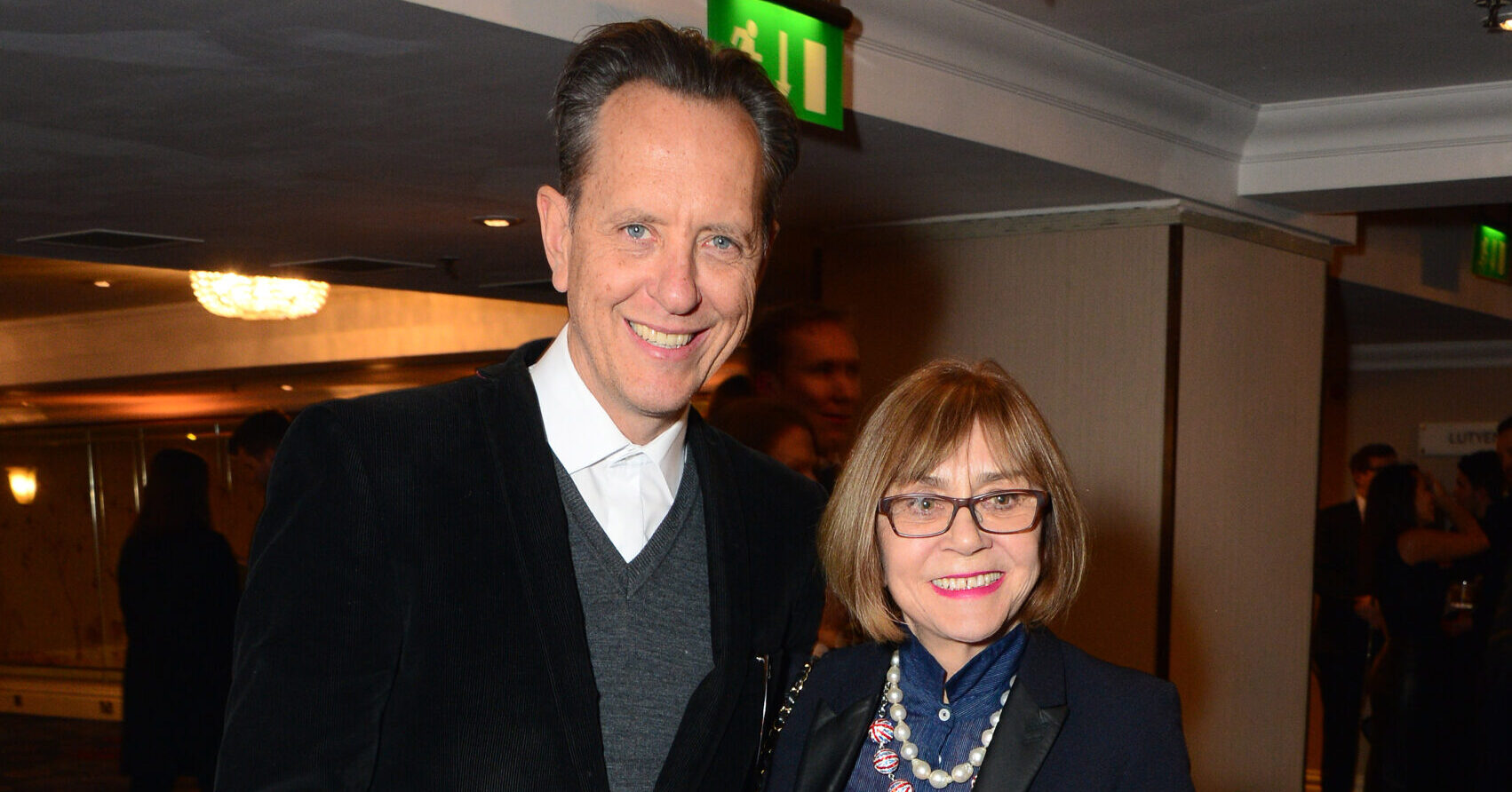 Richard E Grant and his wife Joan Washington