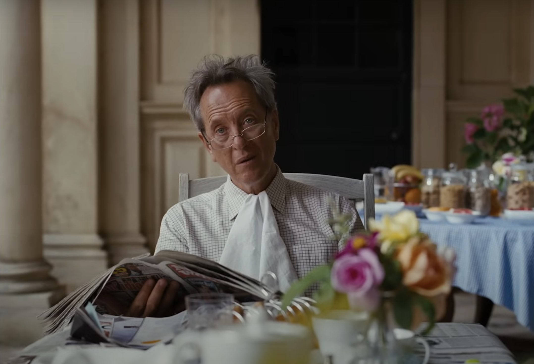 Richard E Grant in Saltburn